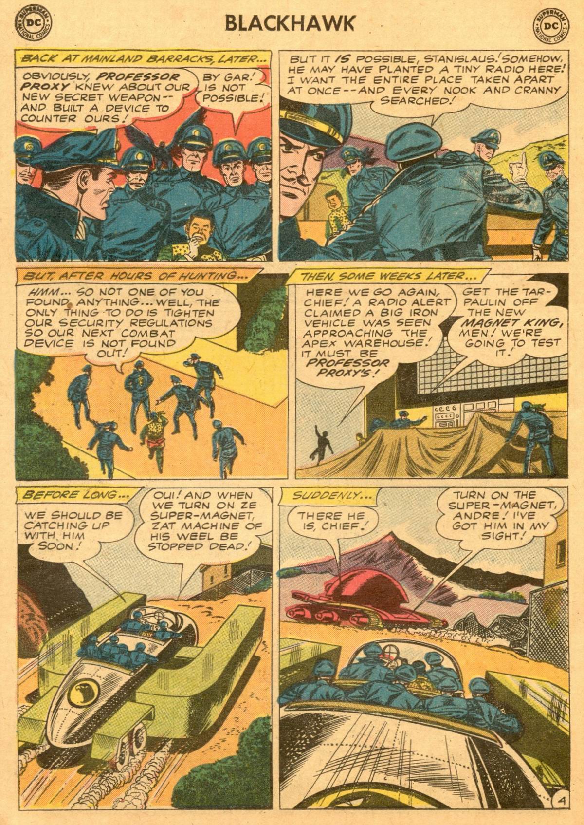 Read online Blackhawk (1957) comic -  Issue #160 - 6