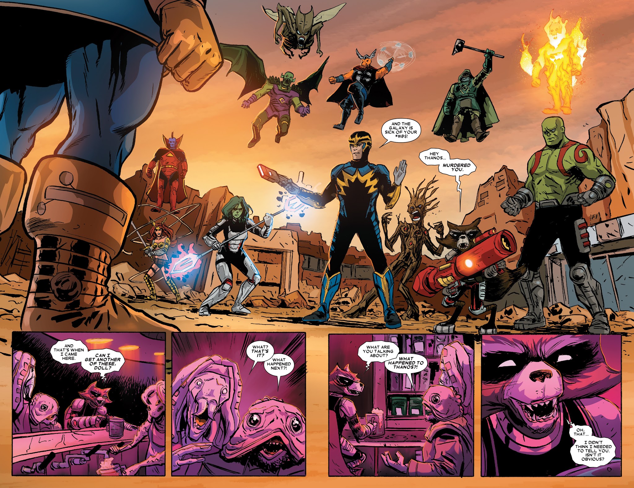 Read online What If? Infinity Guardians of the Galaxy comic -  Issue # Full - 18