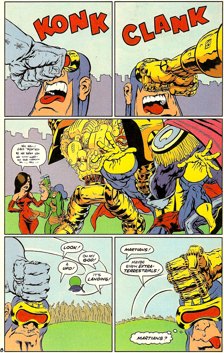 Read online Megaton Man comic -  Issue #9 - 10