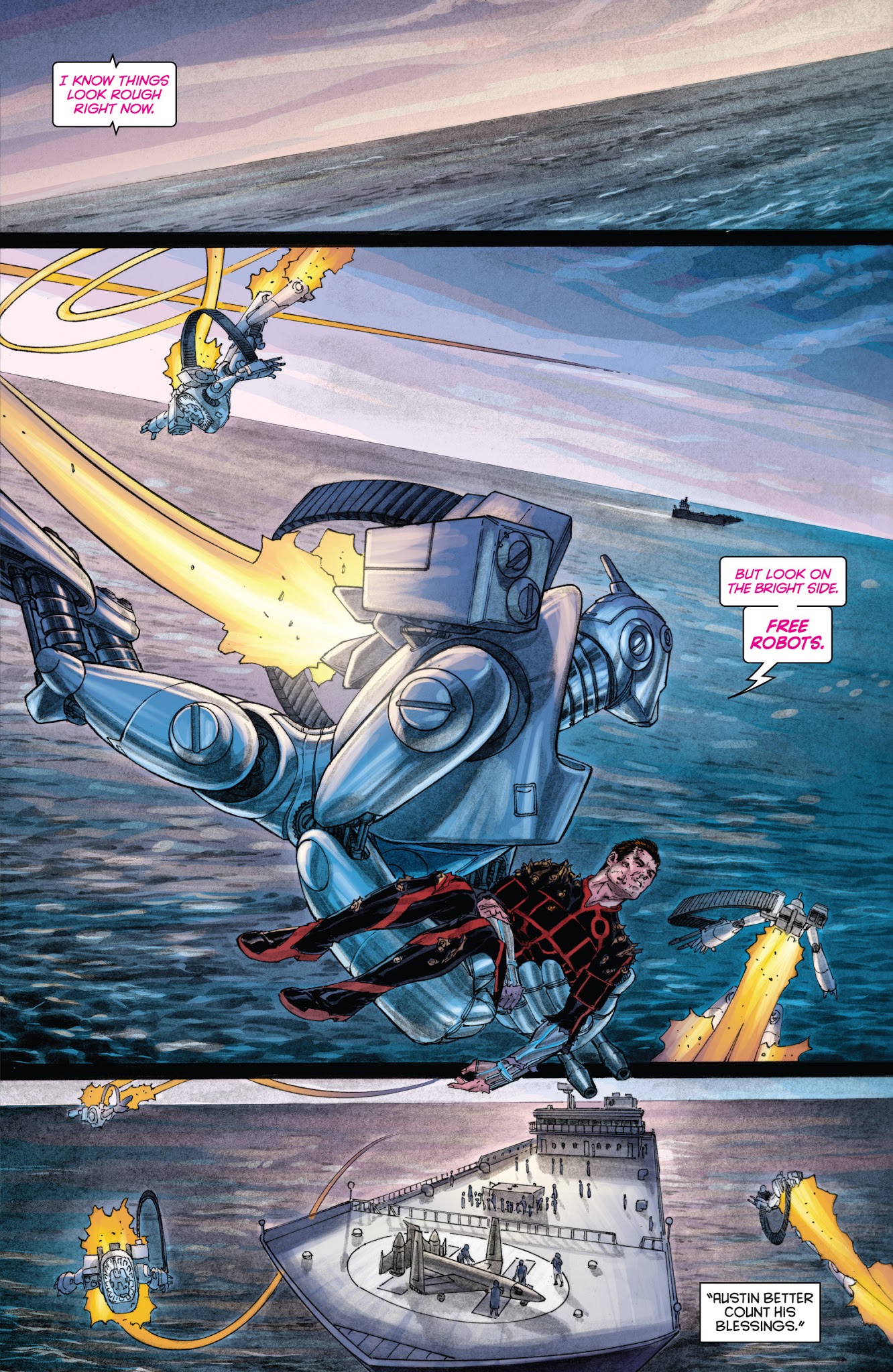 Read online Bionic Man comic -  Issue #23 - 18