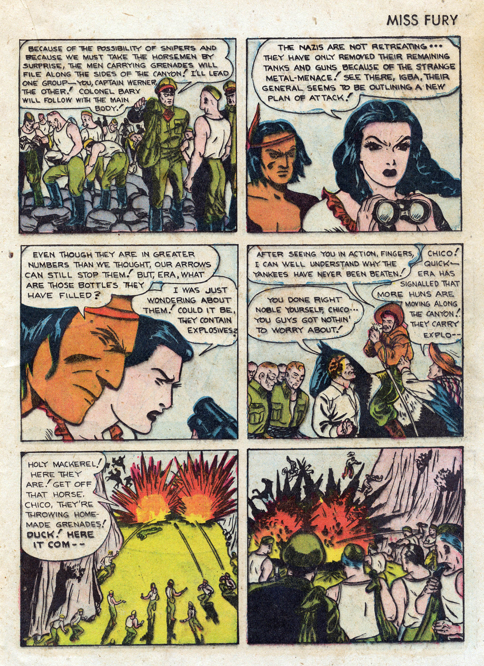 Read online Miss Fury Comics comic -  Issue #3 - 39