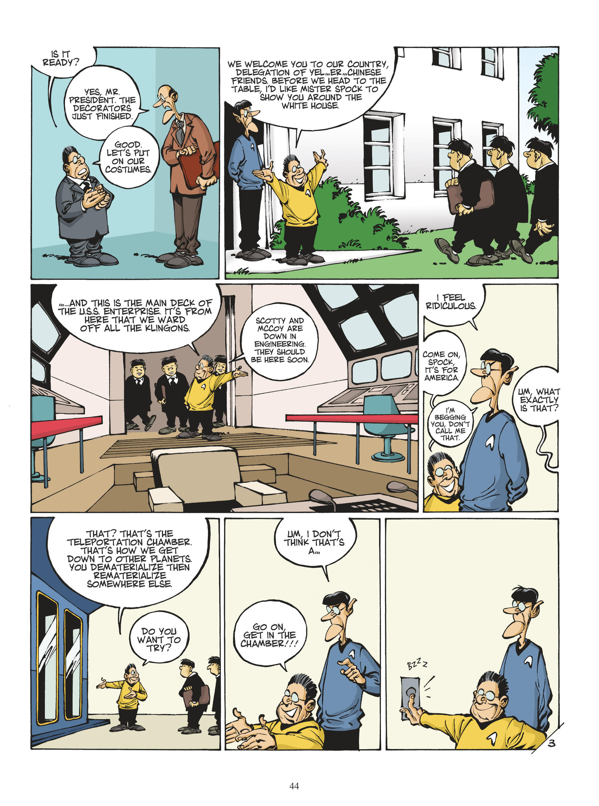 Read online Mister President comic -  Issue #1 - 44