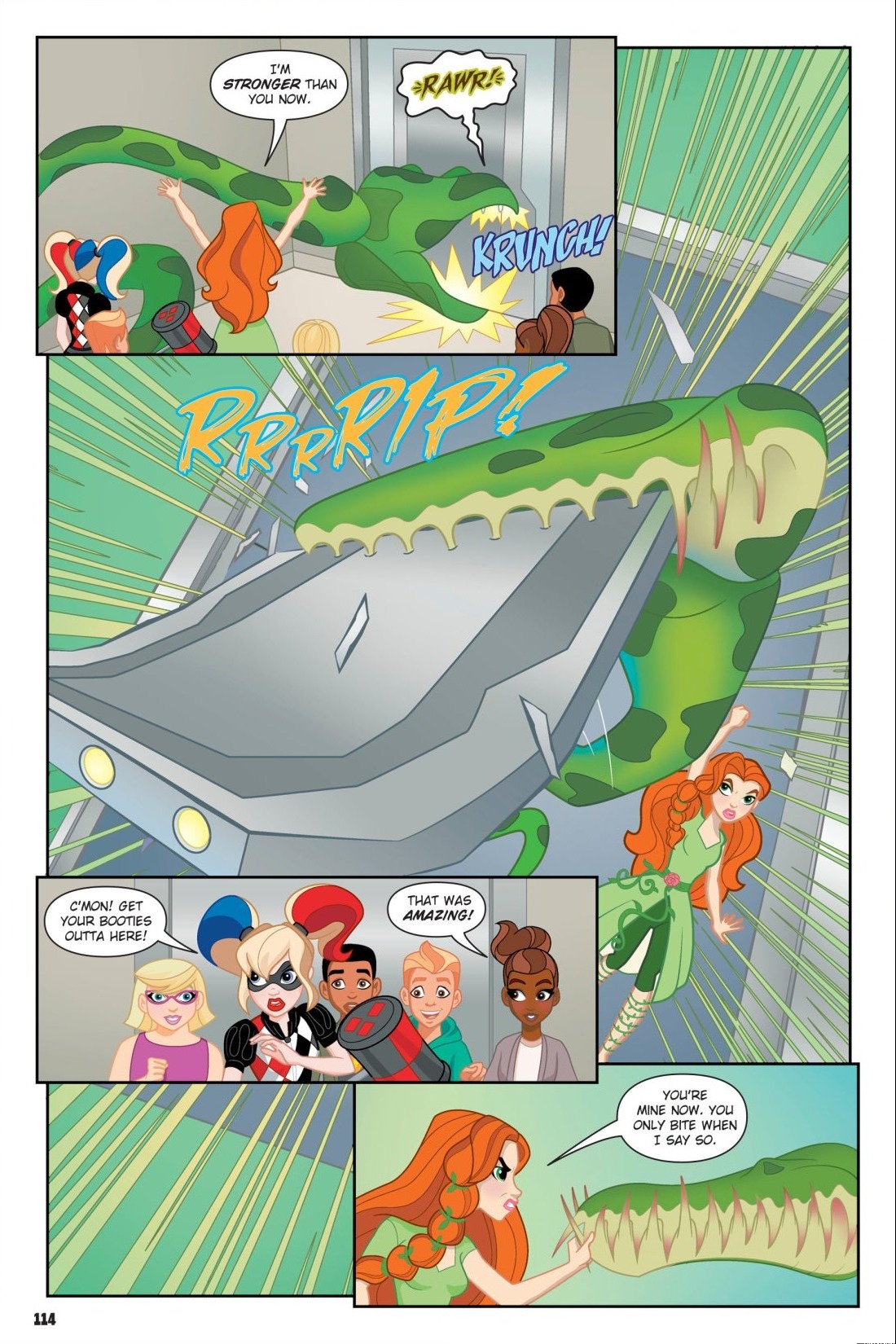 Read online DC Super Hero Girls: Date With Disaster comic -  Issue # TPB - 113