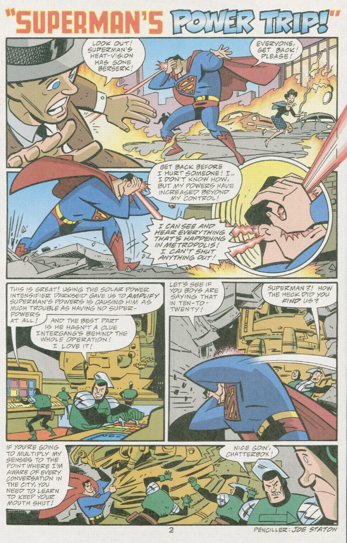 Superman Adventures Issue #41 #44 - English 3