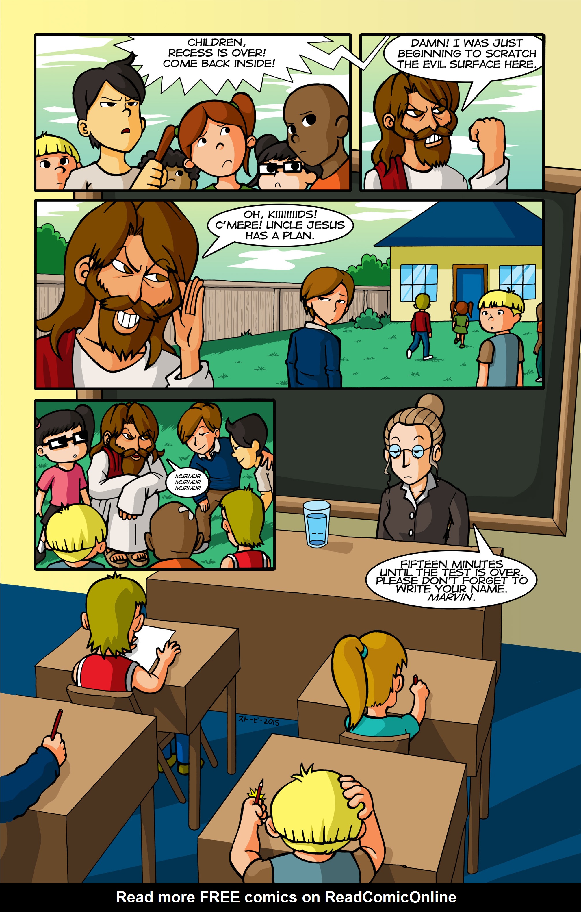 Read online Evil Jesus comic -  Issue #1 - 10