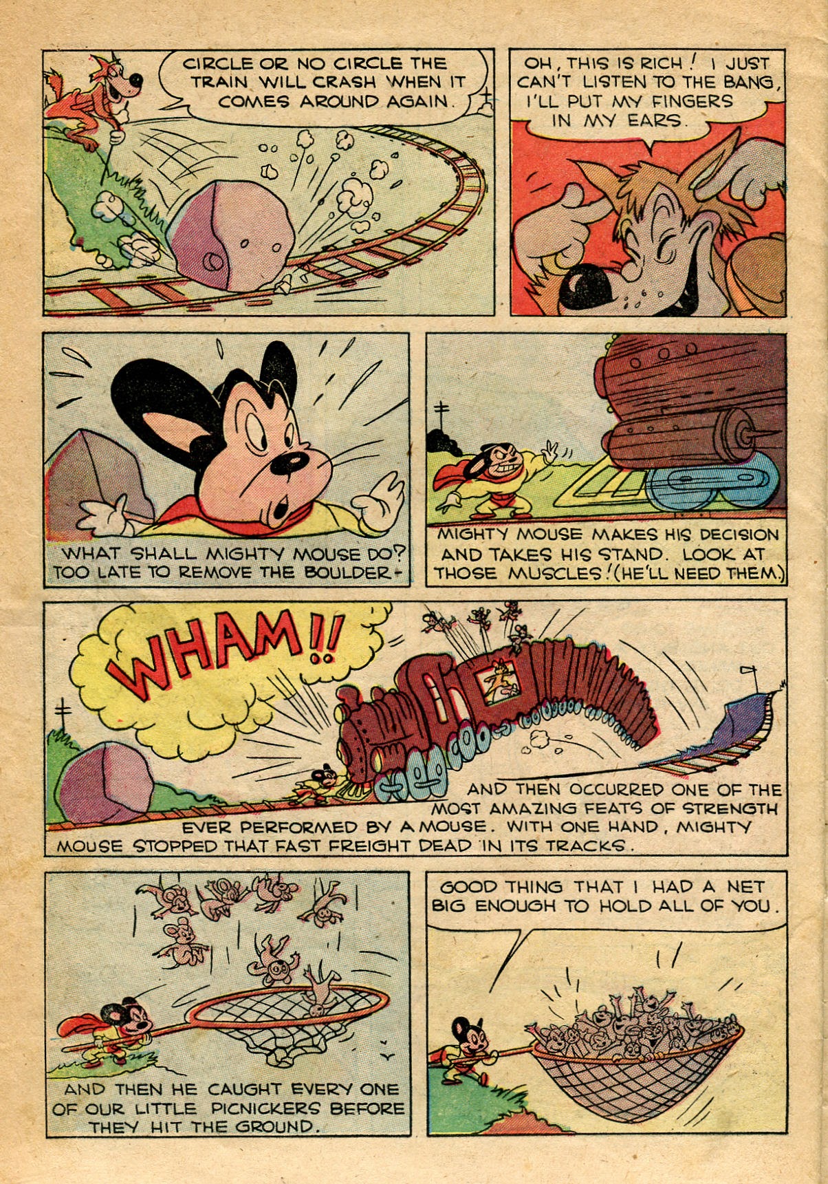 Read online Paul Terry's Mighty Mouse Comics comic -  Issue #19 - 32