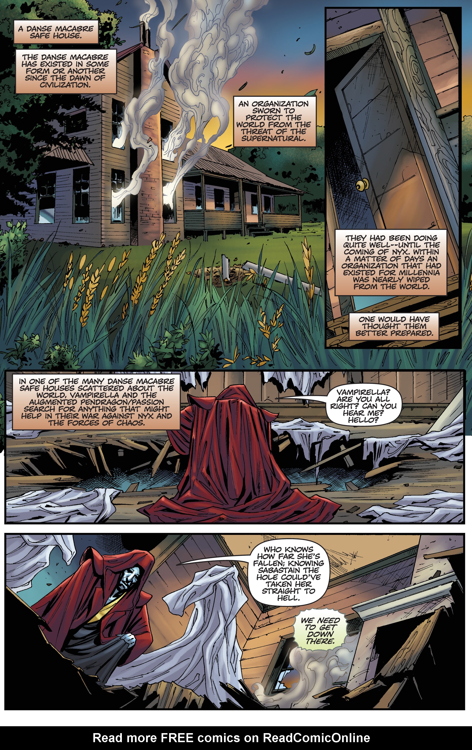 Read online Vengeance of Vampirella (2019) comic -  Issue #8 - 9