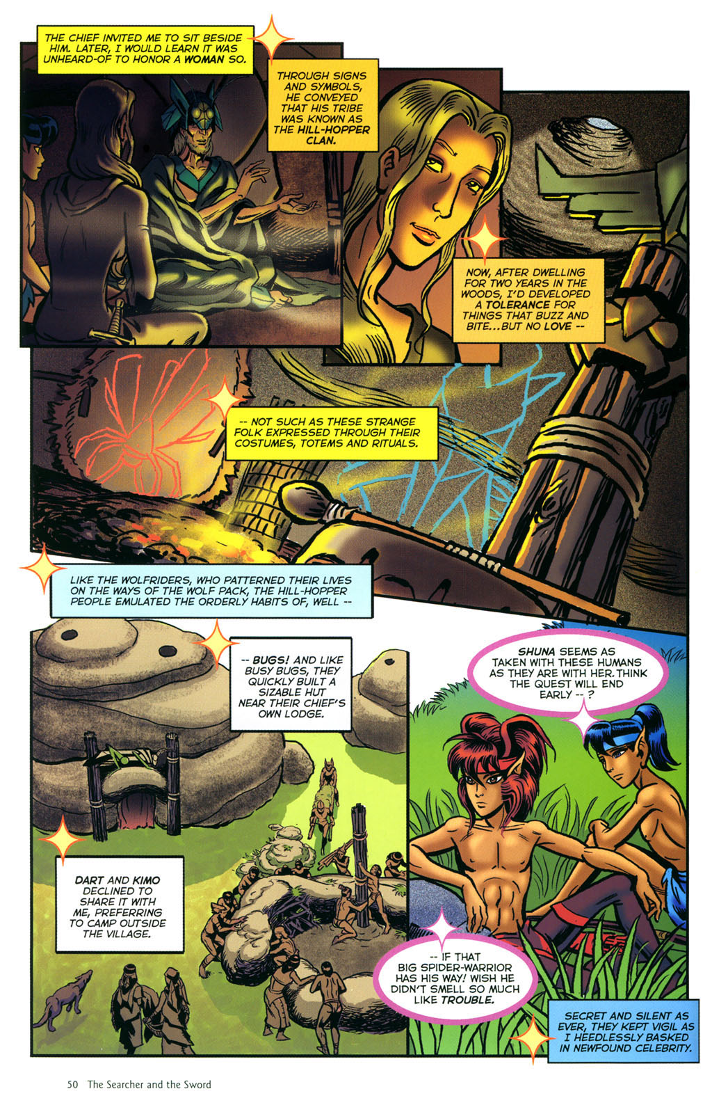 Read online Elfquest: The Searcher and the Sword comic -  Issue # TPB - 51