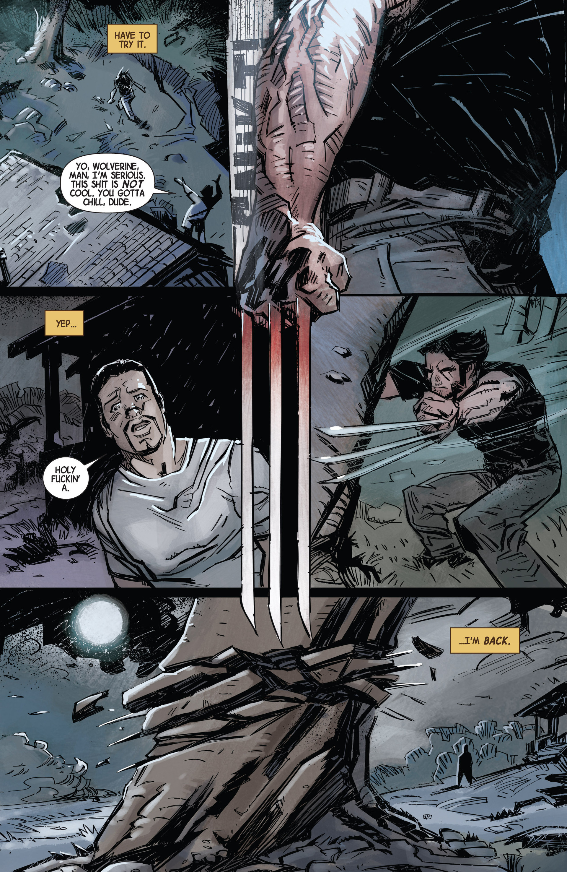 Read online Wolverine MAX comic -  Issue #13 - 14
