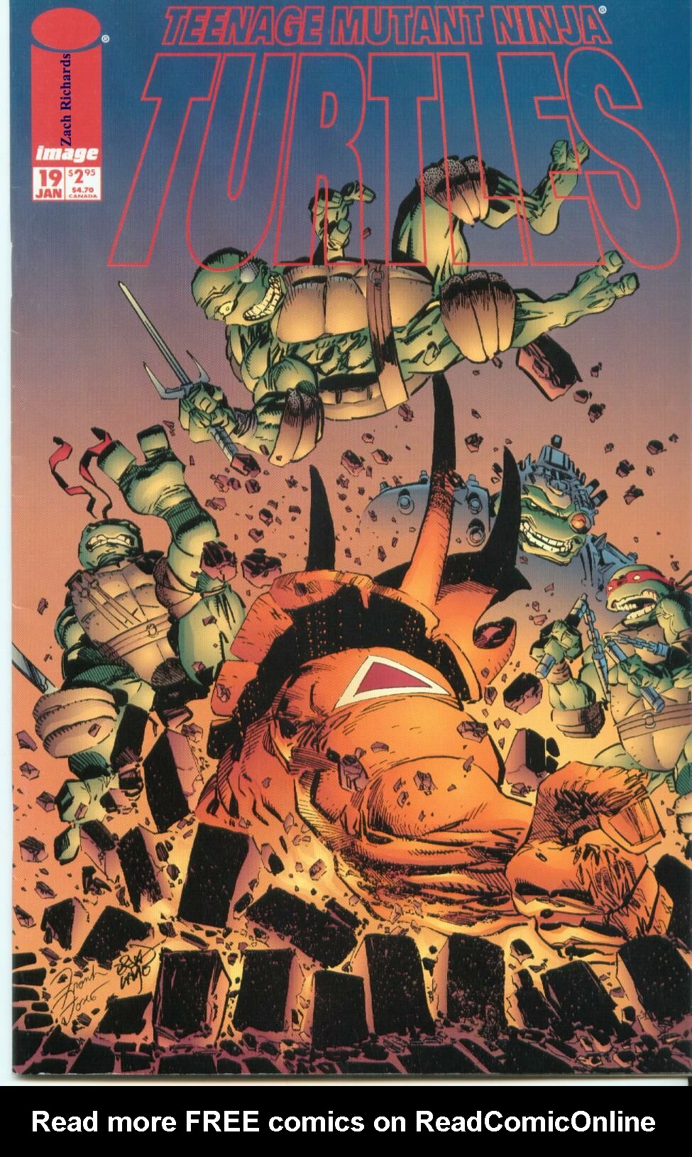 Read online Teenage Mutant Ninja Turtles (1996) comic -  Issue #19 - 1
