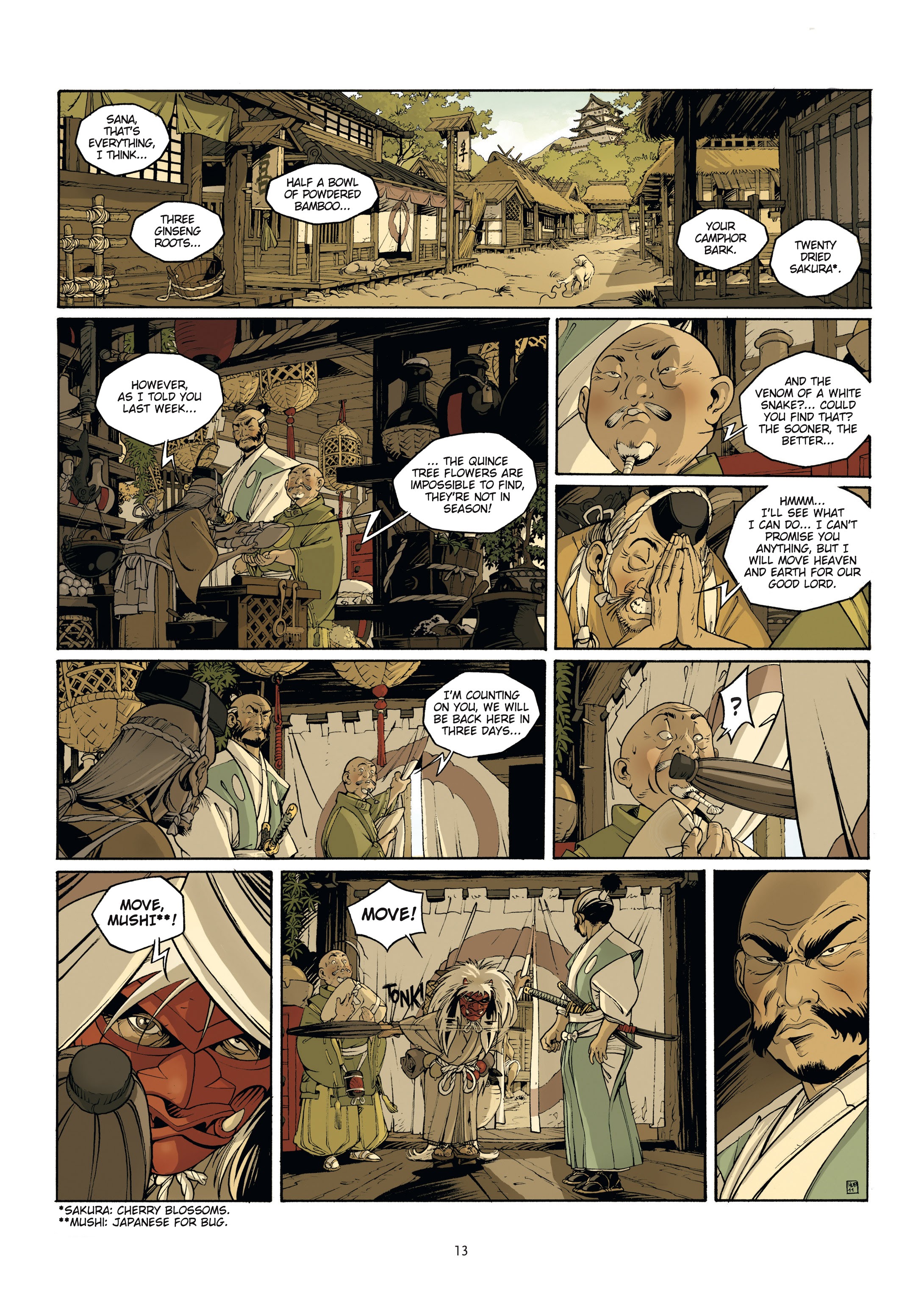 Read online Okko: The Cycle Of Emptiness comic -  Issue #1 - 13