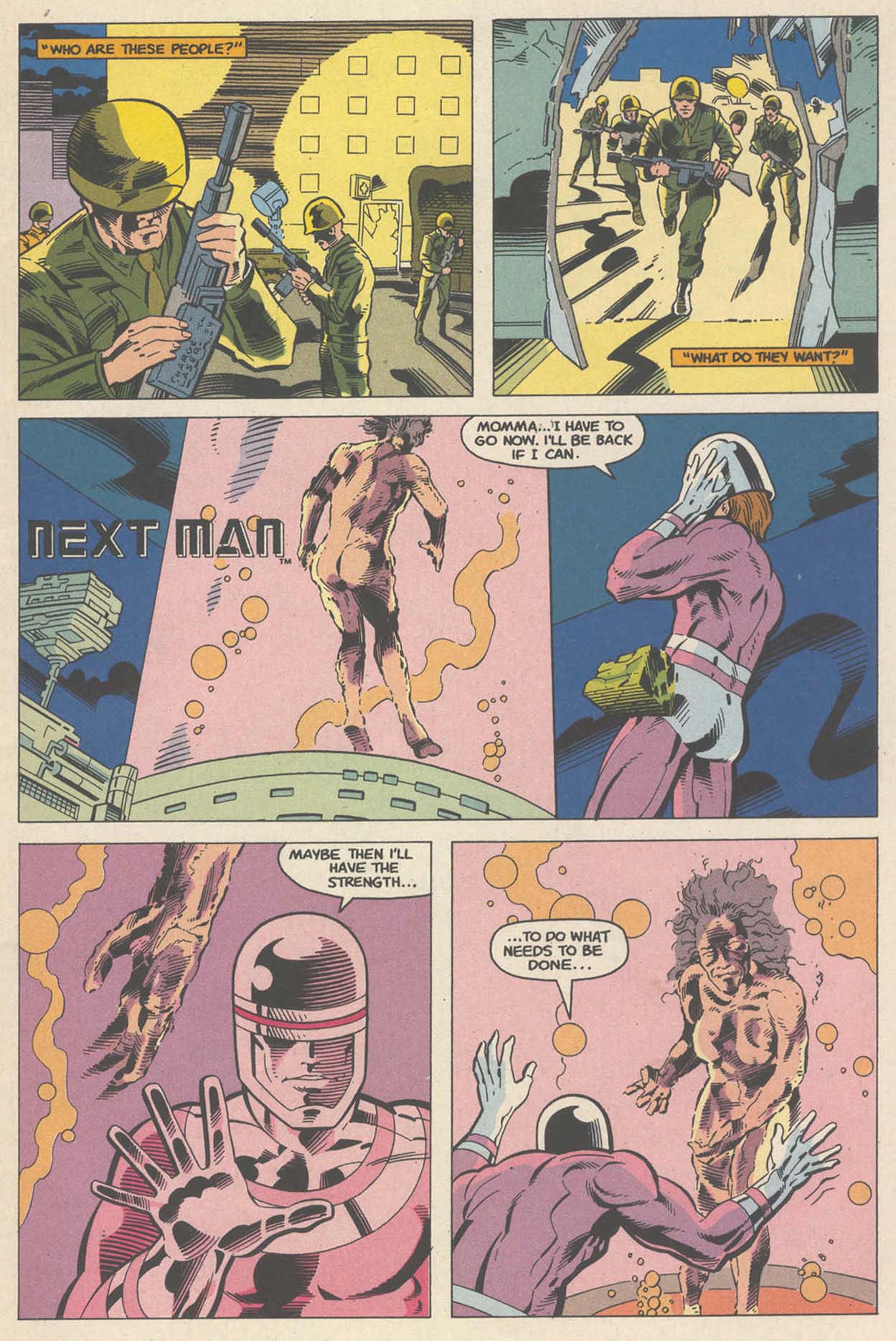 Read online Next Man comic -  Issue #3 - 5