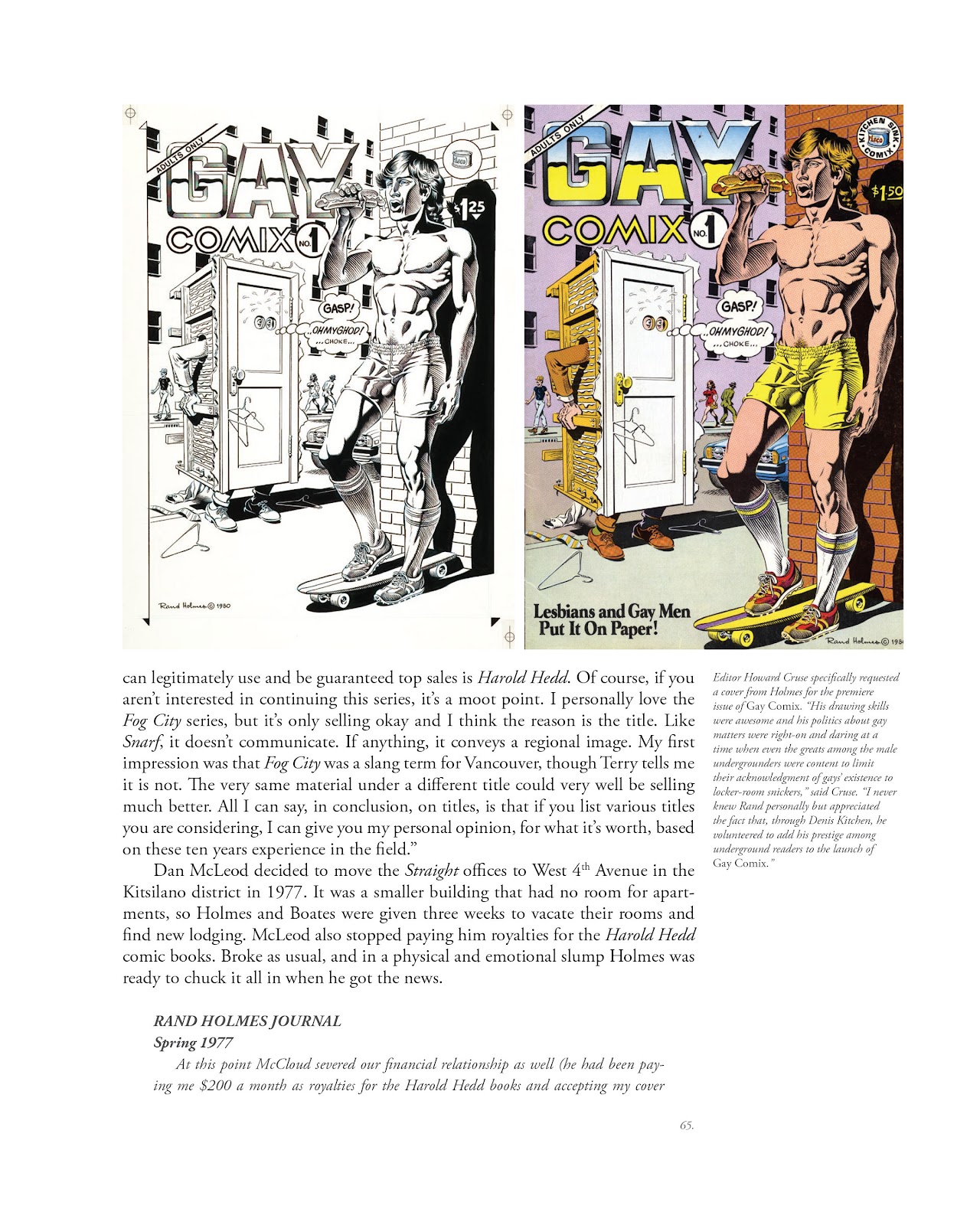 The Artist Himself: A Rand Holmes Retrospective issue TPB (Part 1) - Page 65