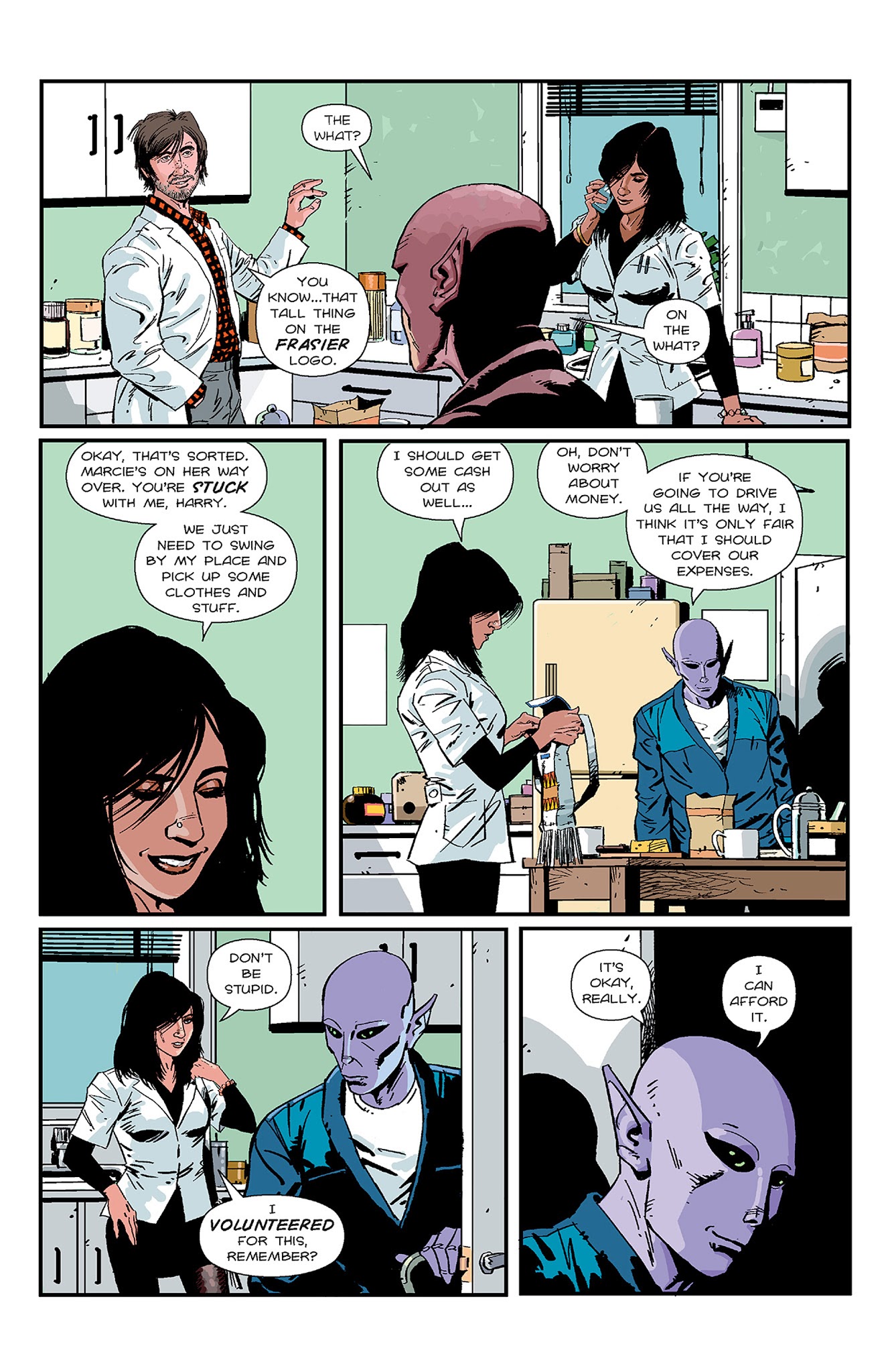 Read online Resident Alien: The Suicide Blonde comic -  Issue #1 - 19