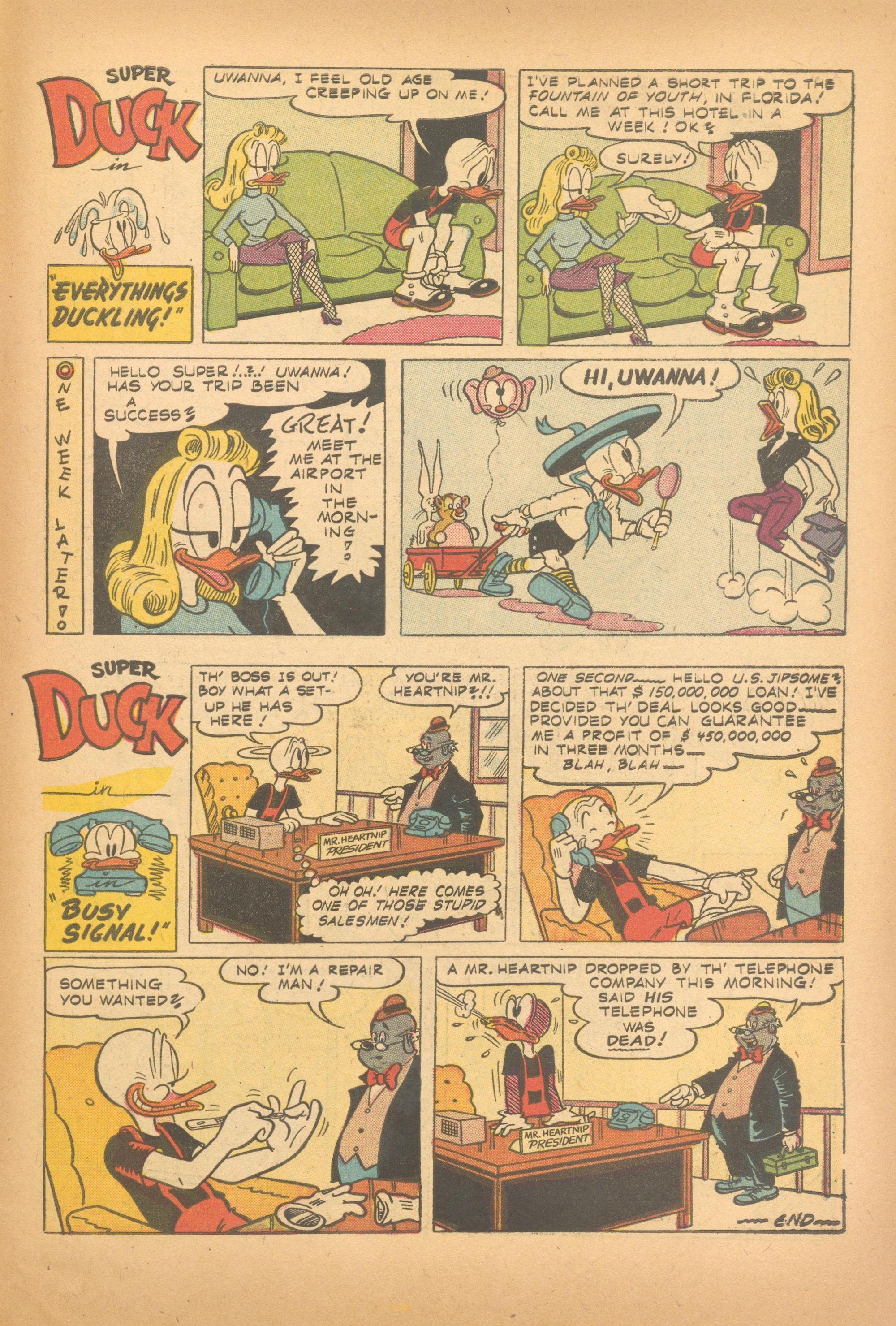 Read online Super Duck Comics comic -  Issue #62 - 31