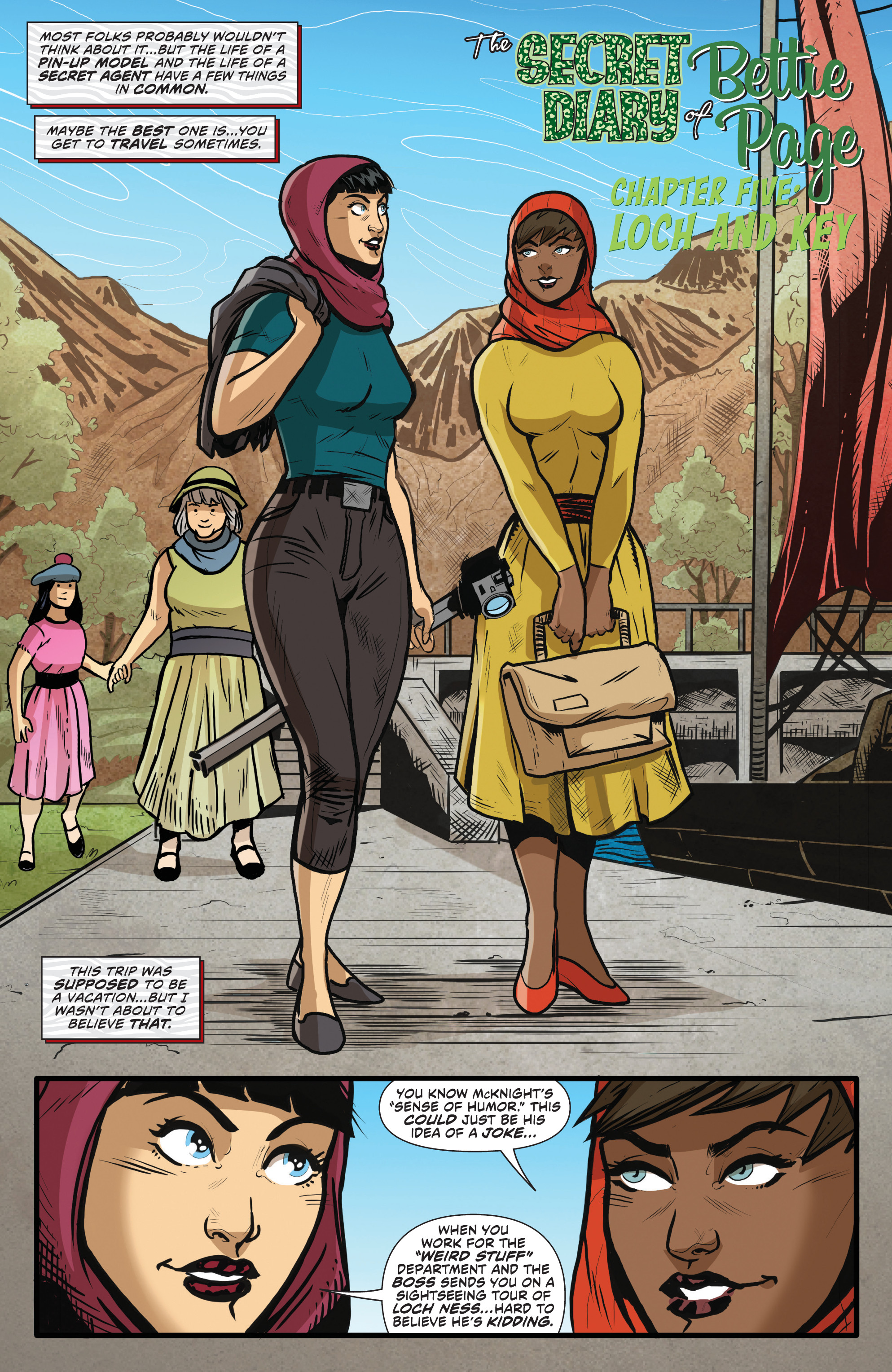 Read online Bettie Page (2018) comic -  Issue #5 - 7