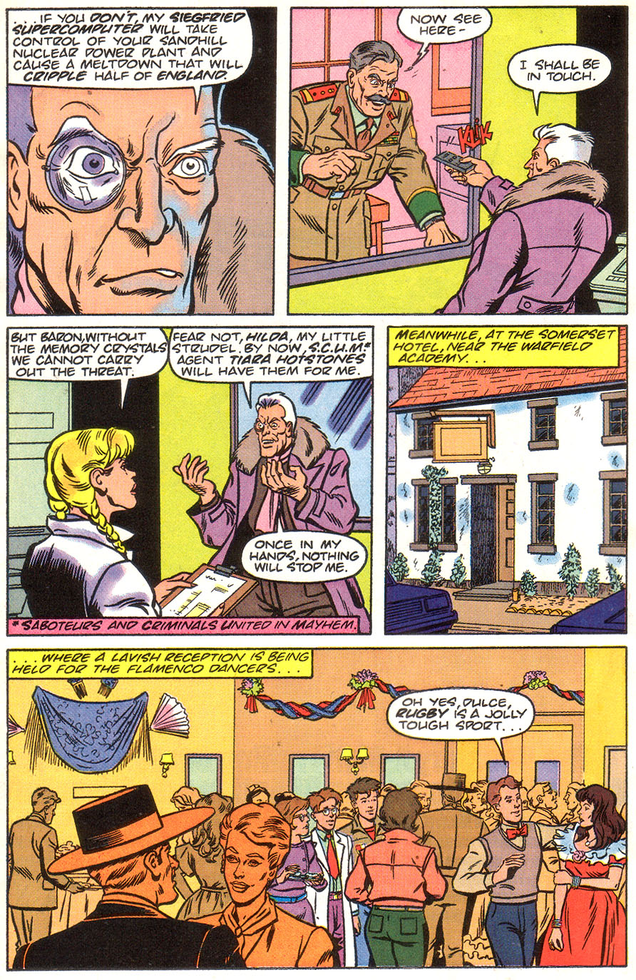 Read online James Bond Jr. comic -  Issue #5 - 8