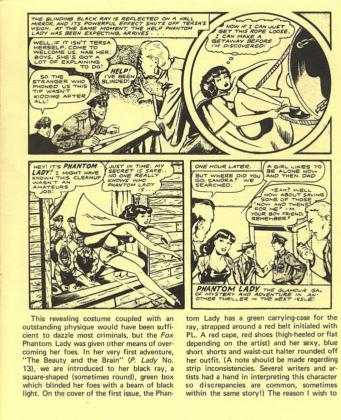 Read online The Fox Features Phantom Lady Comic Book Index comic -  Issue # Full - 17