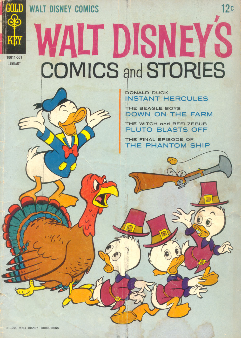 Read online Walt Disney's Comics and Stories comic -  Issue #292 - 1