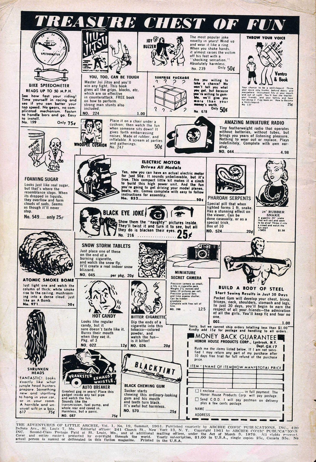 Read online The Adventures of Little Archie comic -  Issue #19 - 2