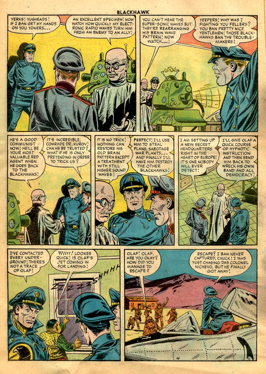 Read online Blackhawk (1957) comic -  Issue #98 - 6