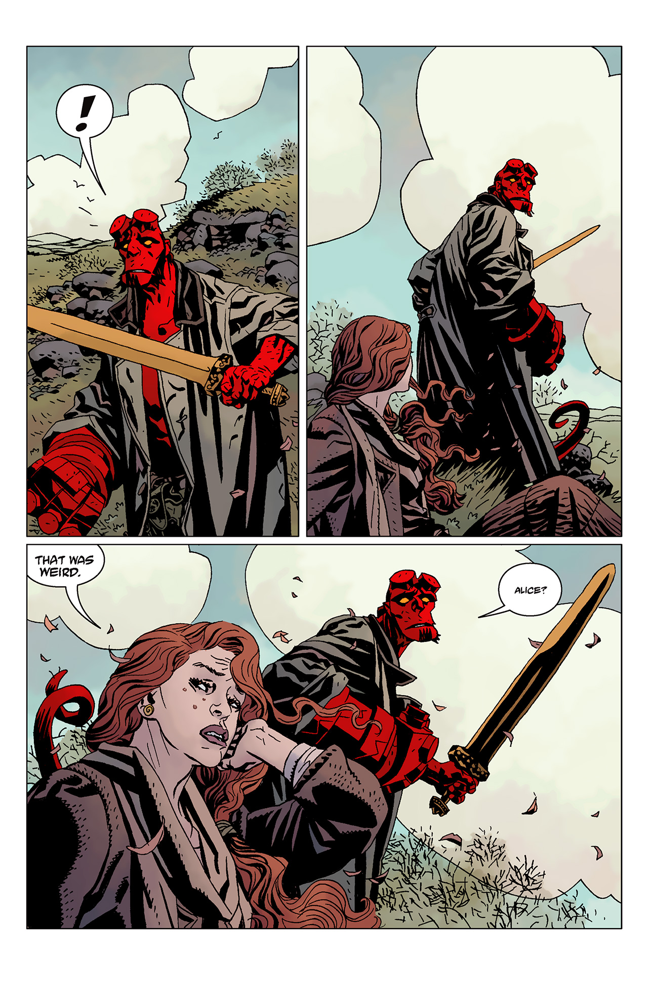 Read online Hellboy: The Wild Hunt comic -  Issue #8 - 14