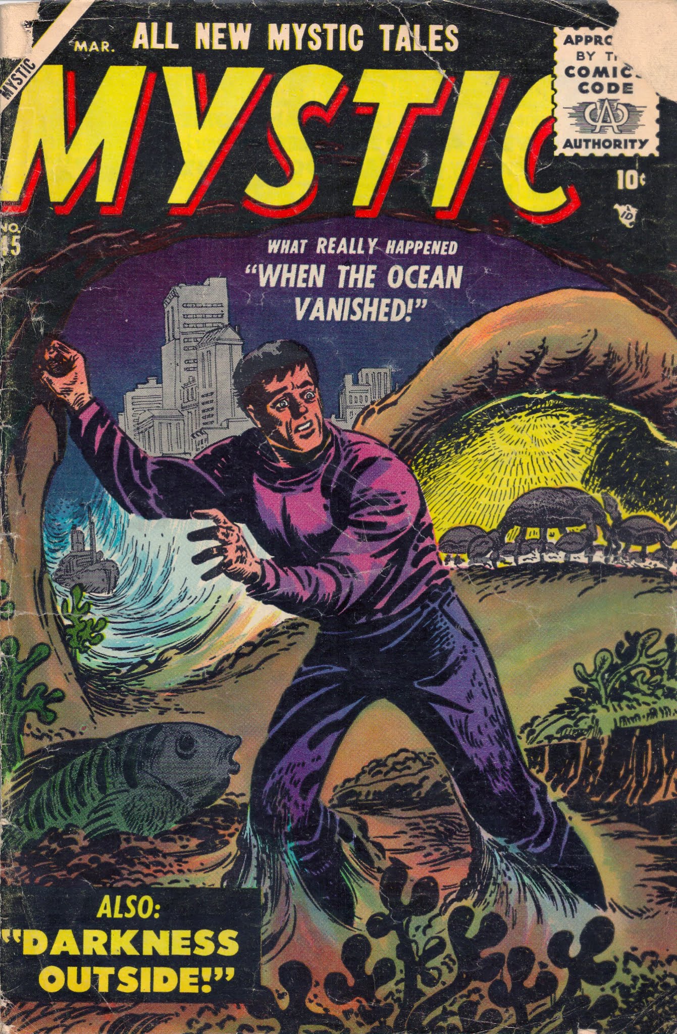 Read online Mystic (1951) comic -  Issue #45 - 1