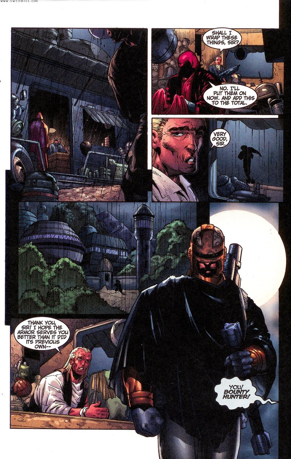 Read online Star Wars: The Bounty Hunters comic -  Issue # Issue Kenix Kil - 10