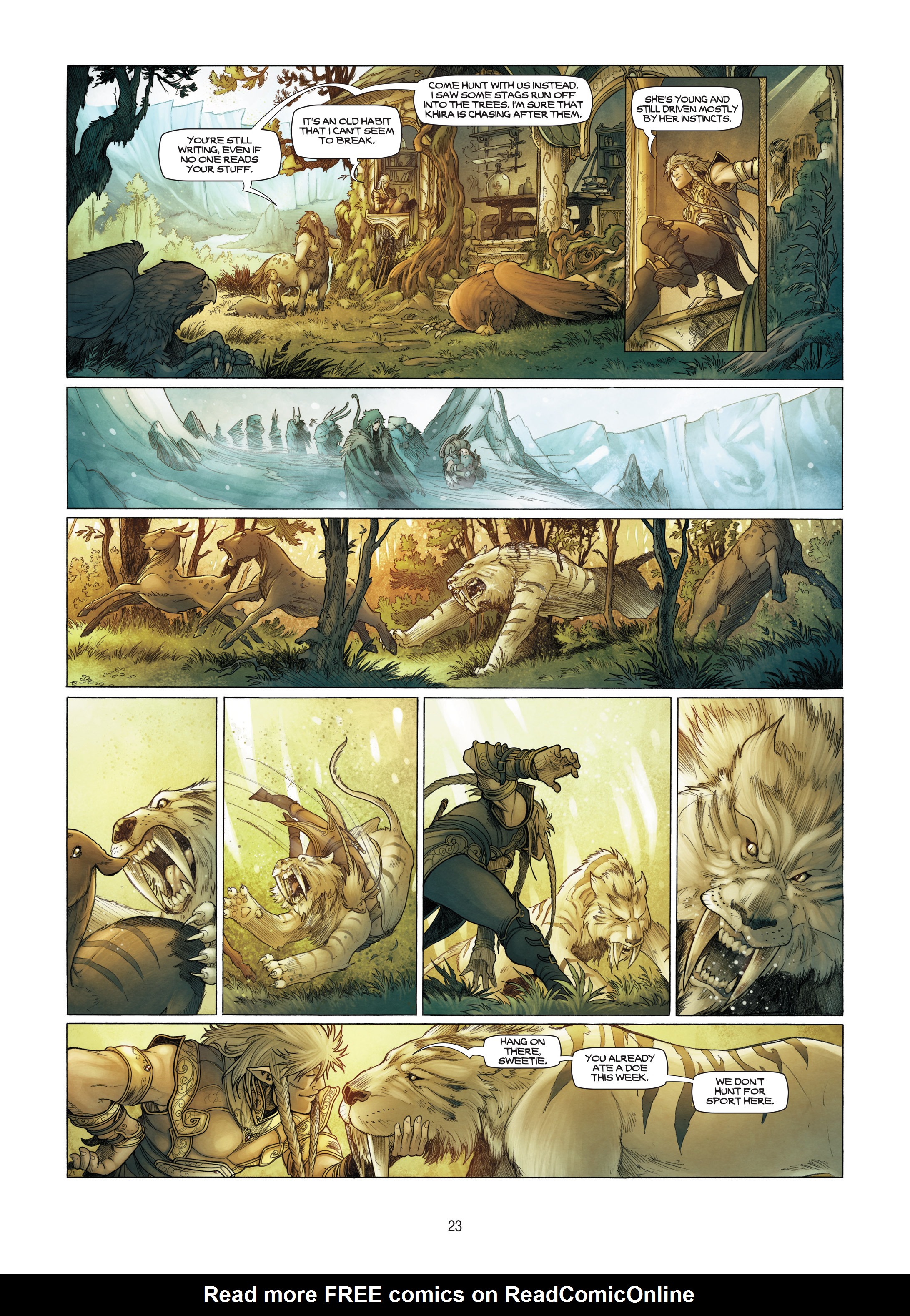 Read online Elves comic -  Issue #8 - 23