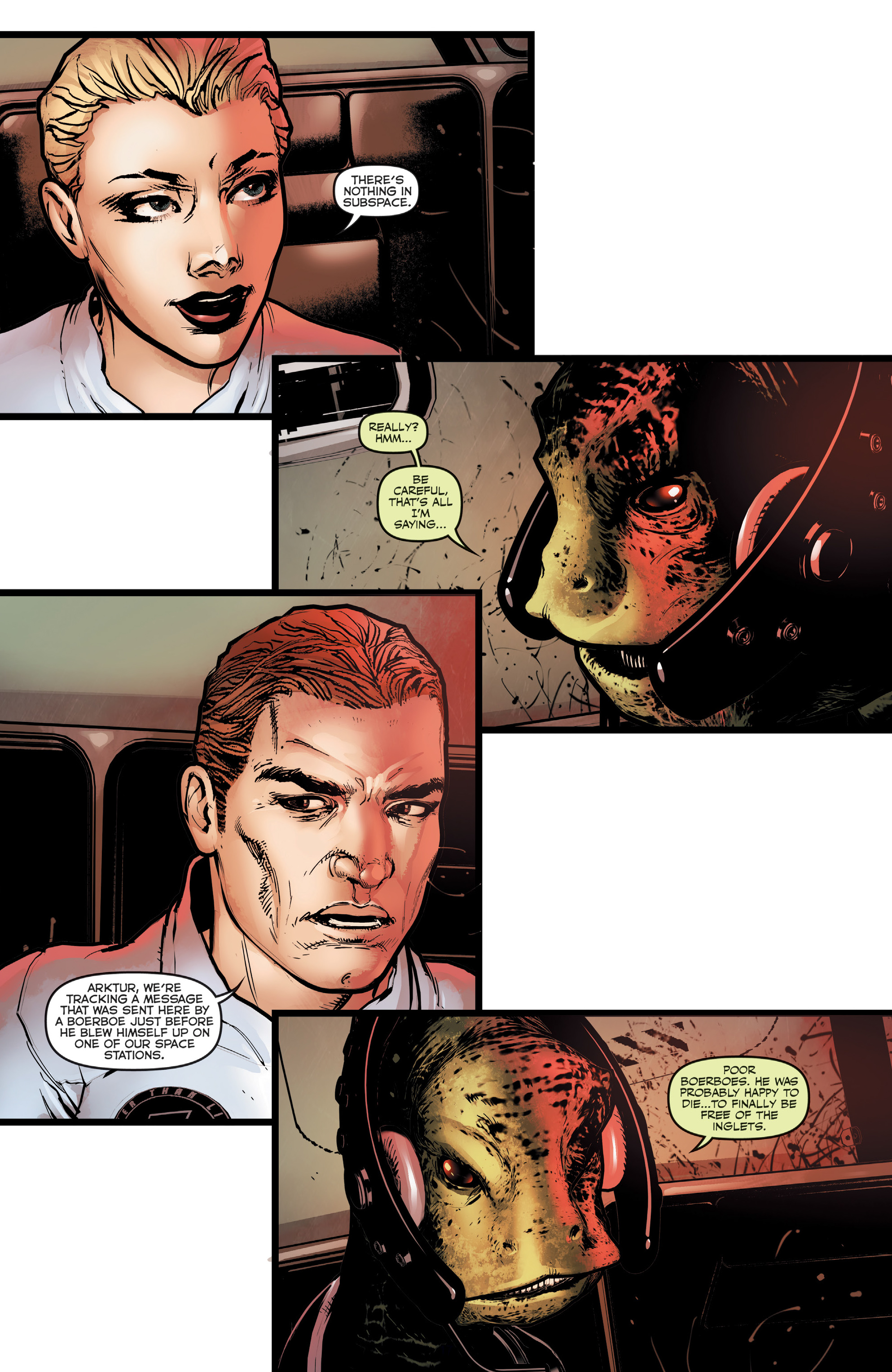 Read online Faster than Light comic -  Issue #8 - 19