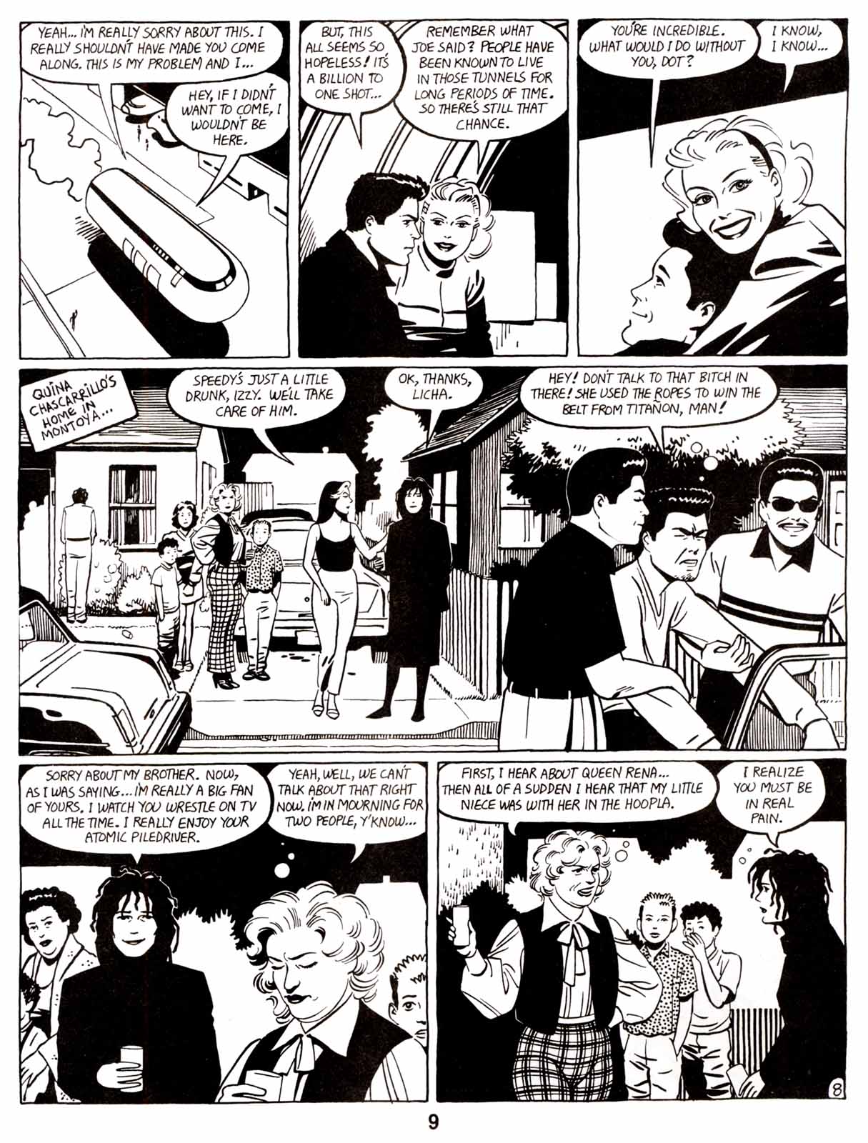 Read online Love and Rockets (1982) comic -  Issue #10 - 11