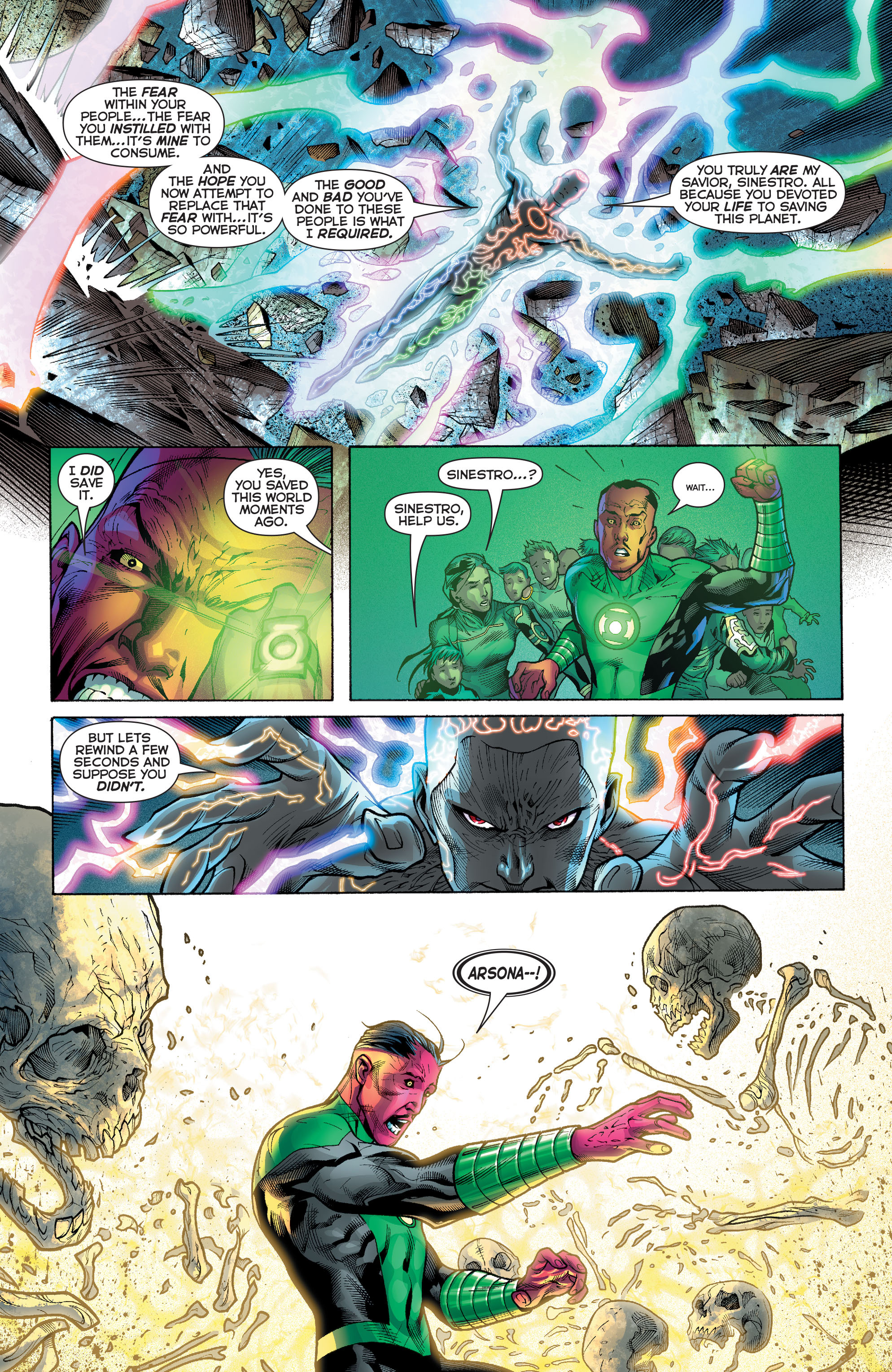 Read online Green Lantern: The Wrath of the First Lantern comic -  Issue # TPB - 186