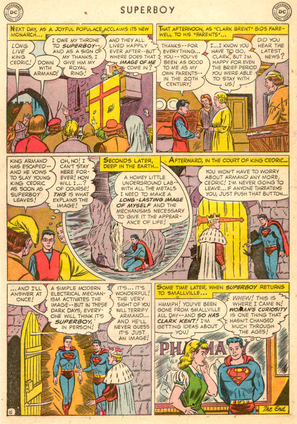 Read online Superboy (1949) comic -  Issue #17 - 39