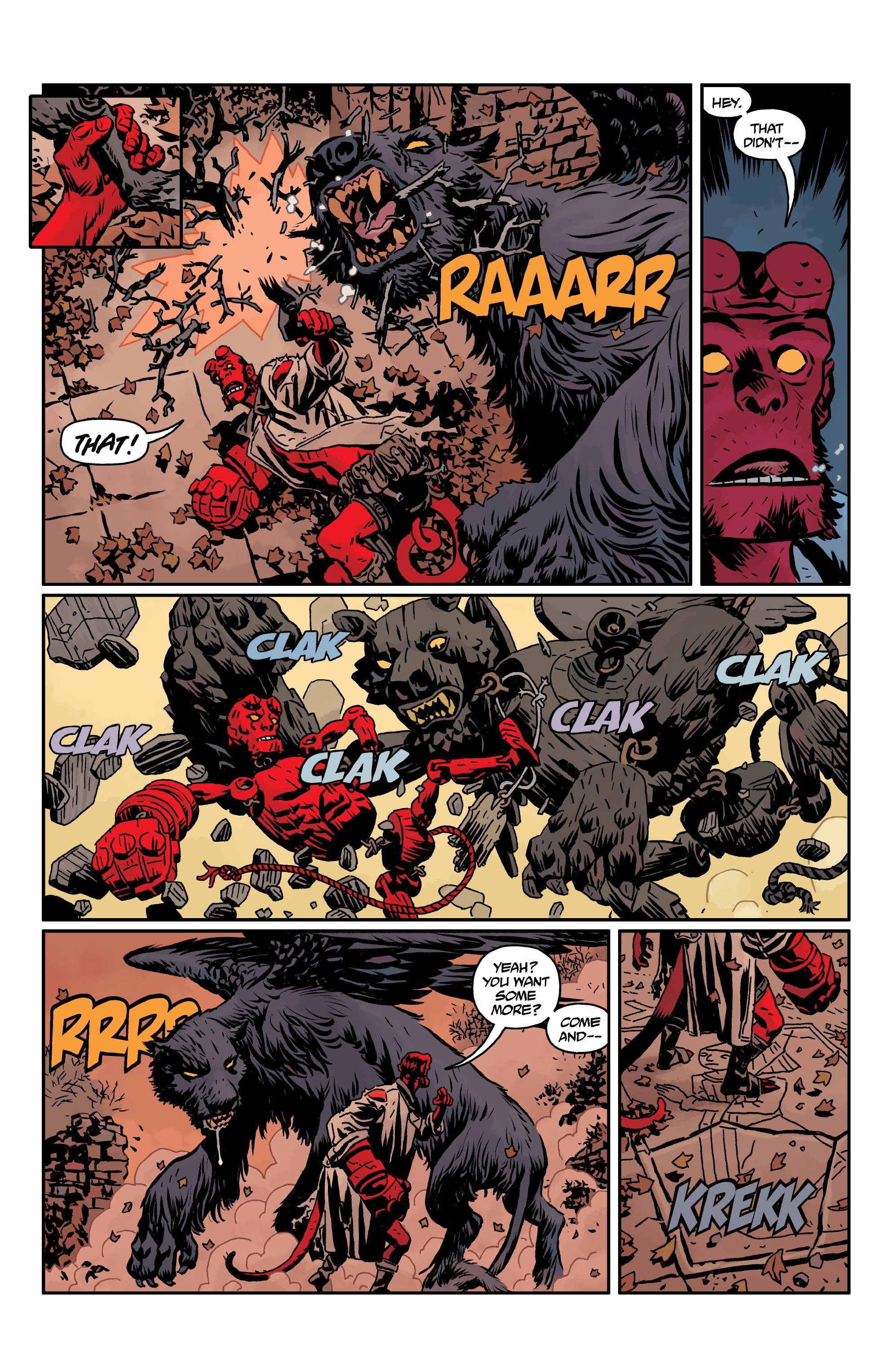 Read online Hellboy and the B.P.R.D.: The Beast of Vargu and Others comic -  Issue # TPB (Part 1) - 22