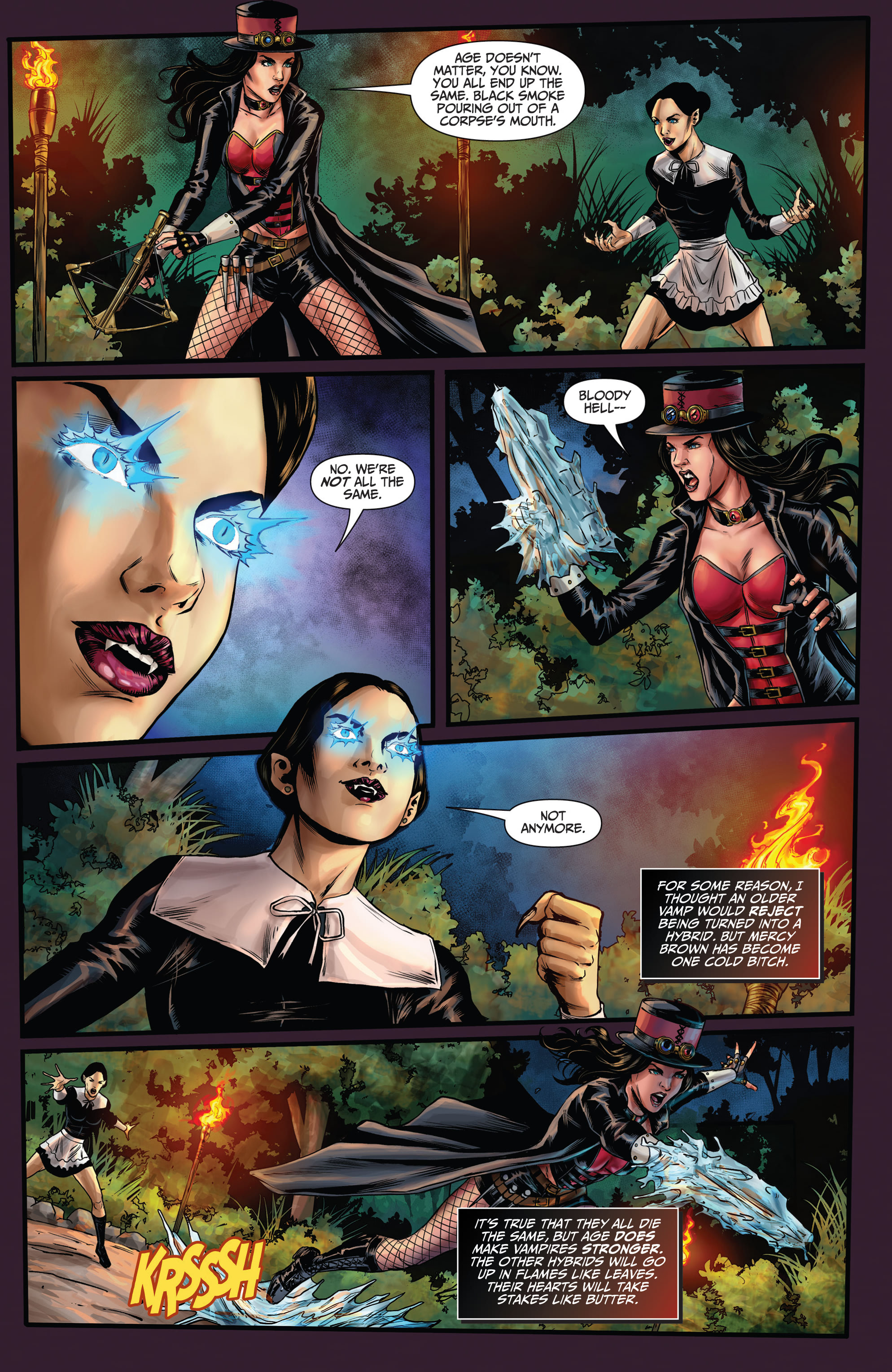 Read online Van Helsing Annual: Hour of the Witch comic -  Issue # Full - 54