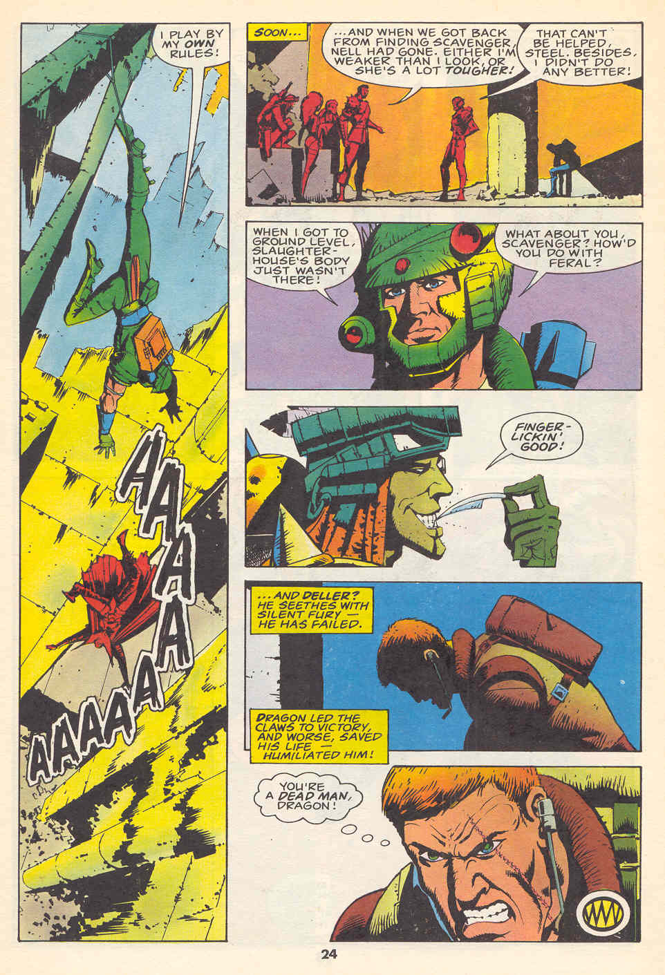 Read online Dragon's Claws comic -  Issue #2 - 23