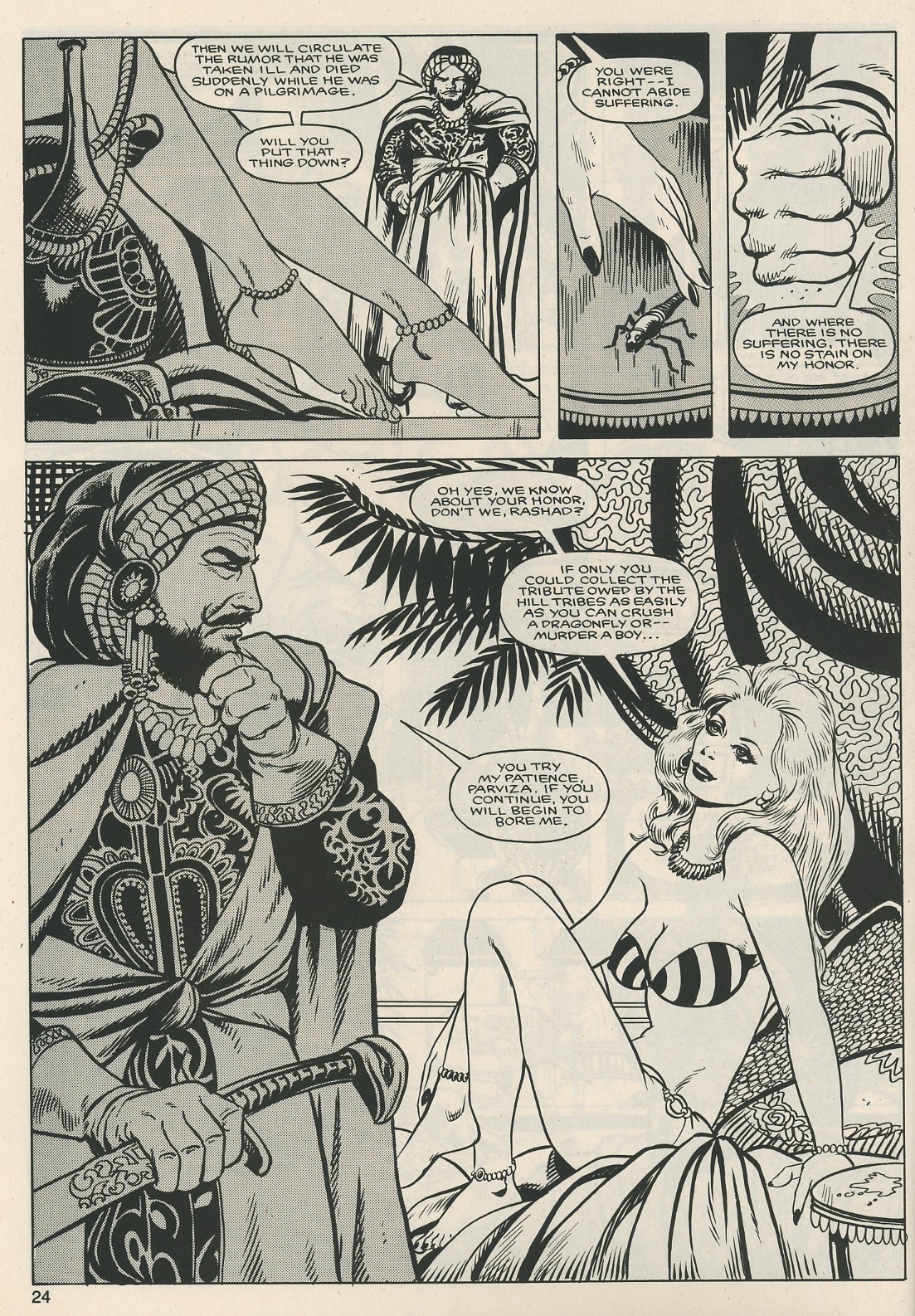 The Savage Sword Of Conan issue 124 - Page 24