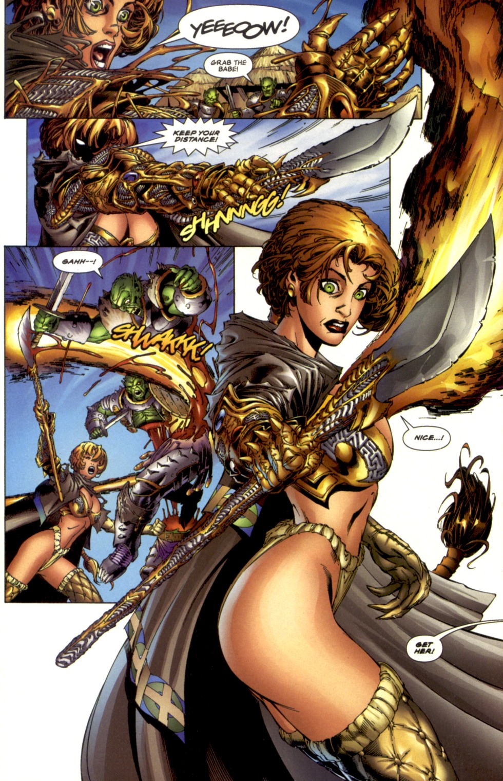 Read online Medieval Spawn/Witchblade comic -  Issue #1 - 19