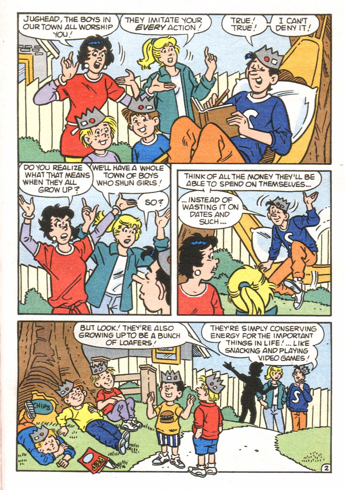 Read online Jughead's Double Digest Magazine comic -  Issue #85 - 170