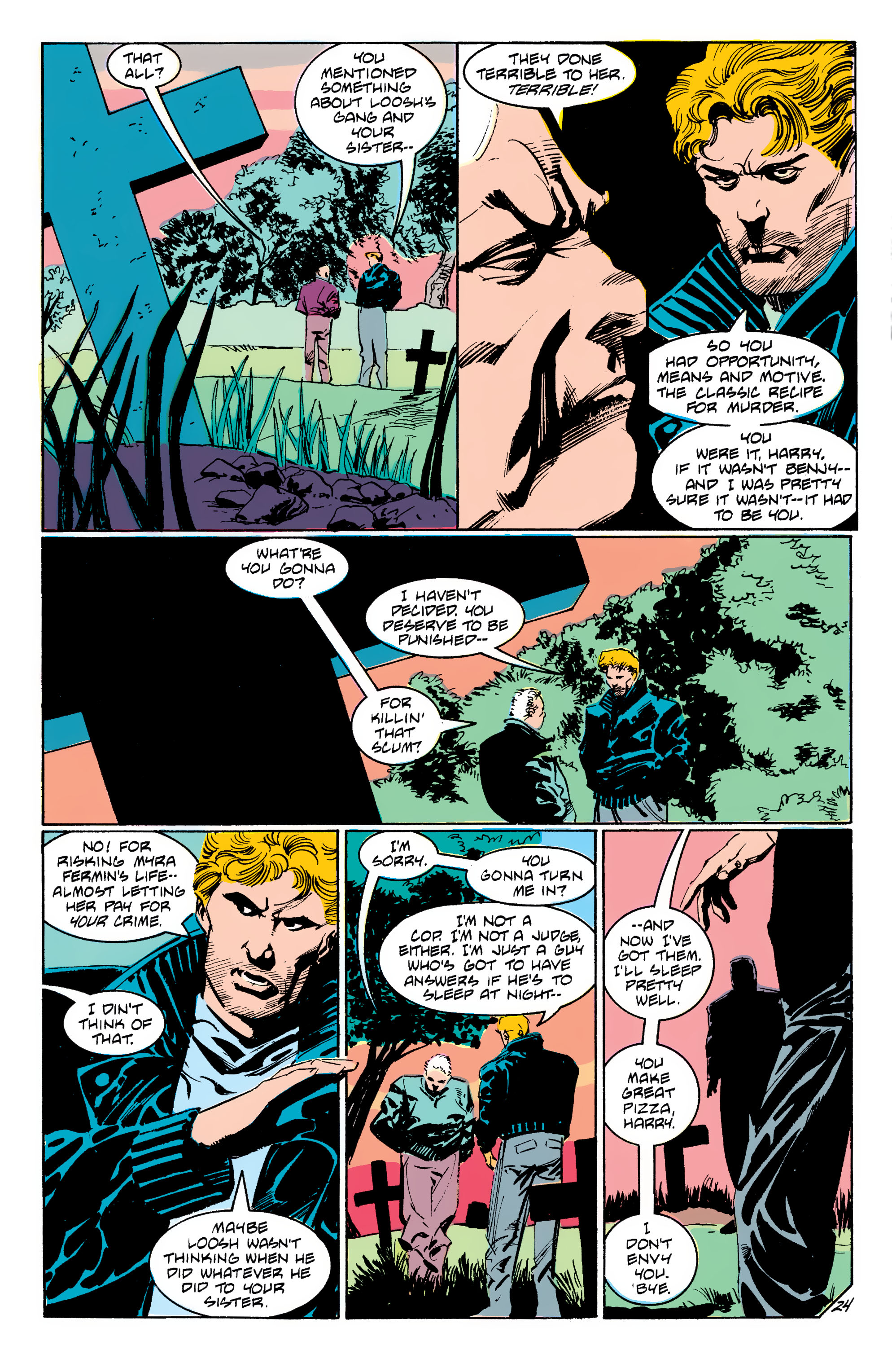 Read online The Question (1987) comic -  Issue #30 - 25