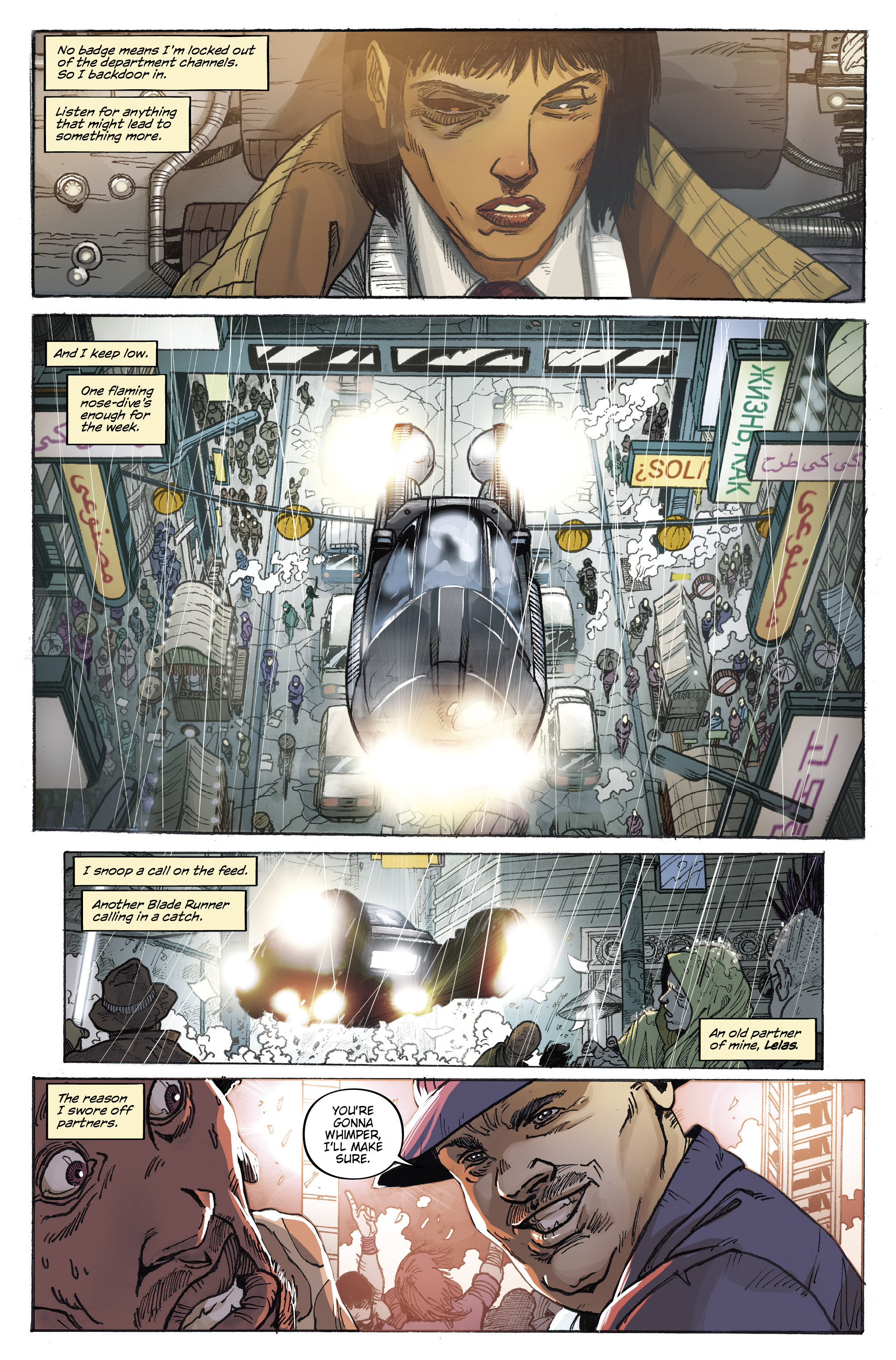 Read online Blade Runner 2019 comic -  Issue #3 - 21