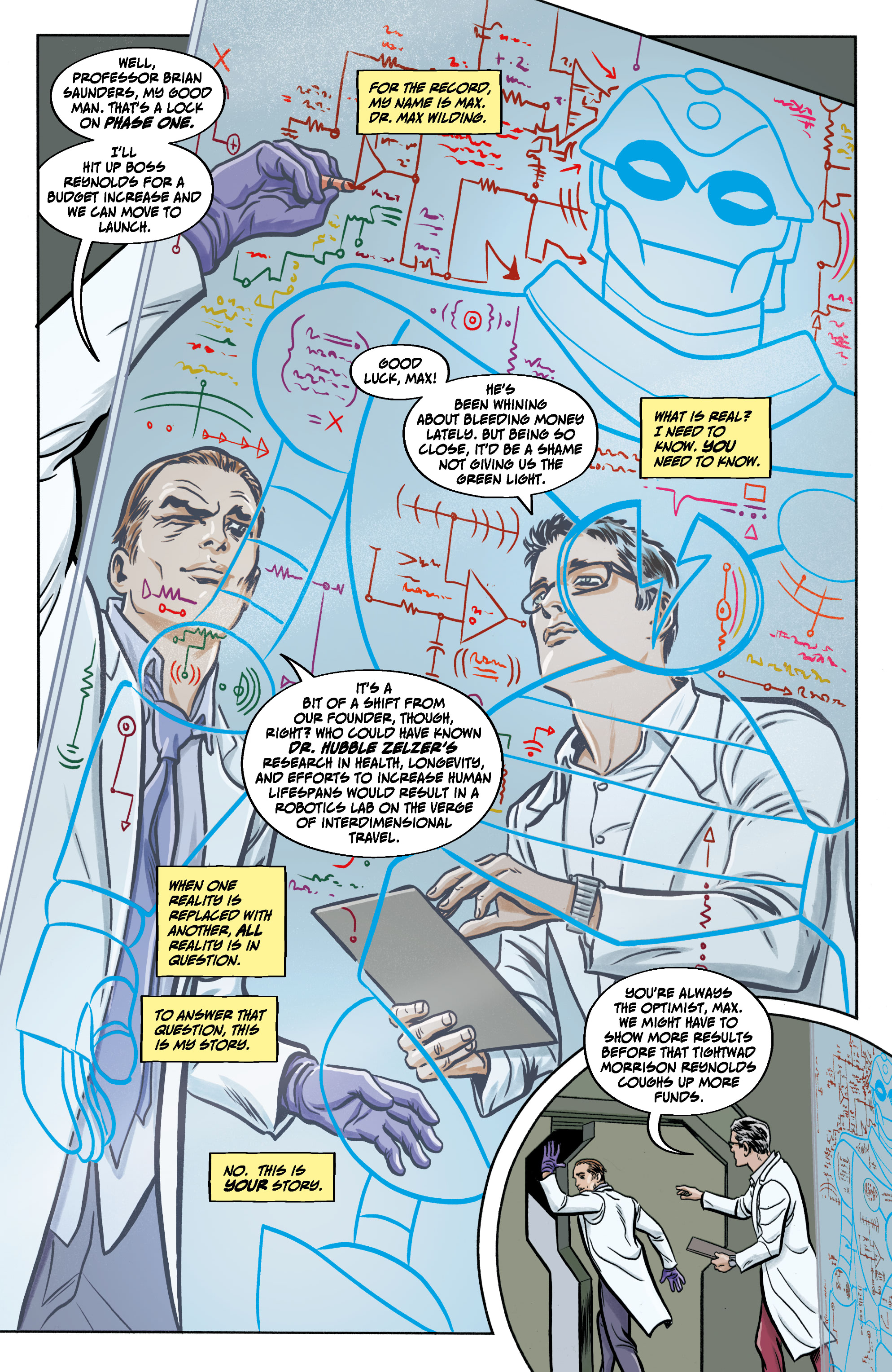 Read online X-RAY ROBOT comic -  Issue #1 - 3