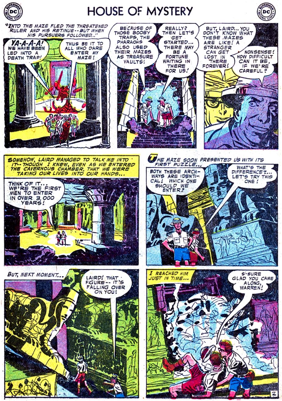 Read online House of Mystery (1951) comic -  Issue #70 - 12