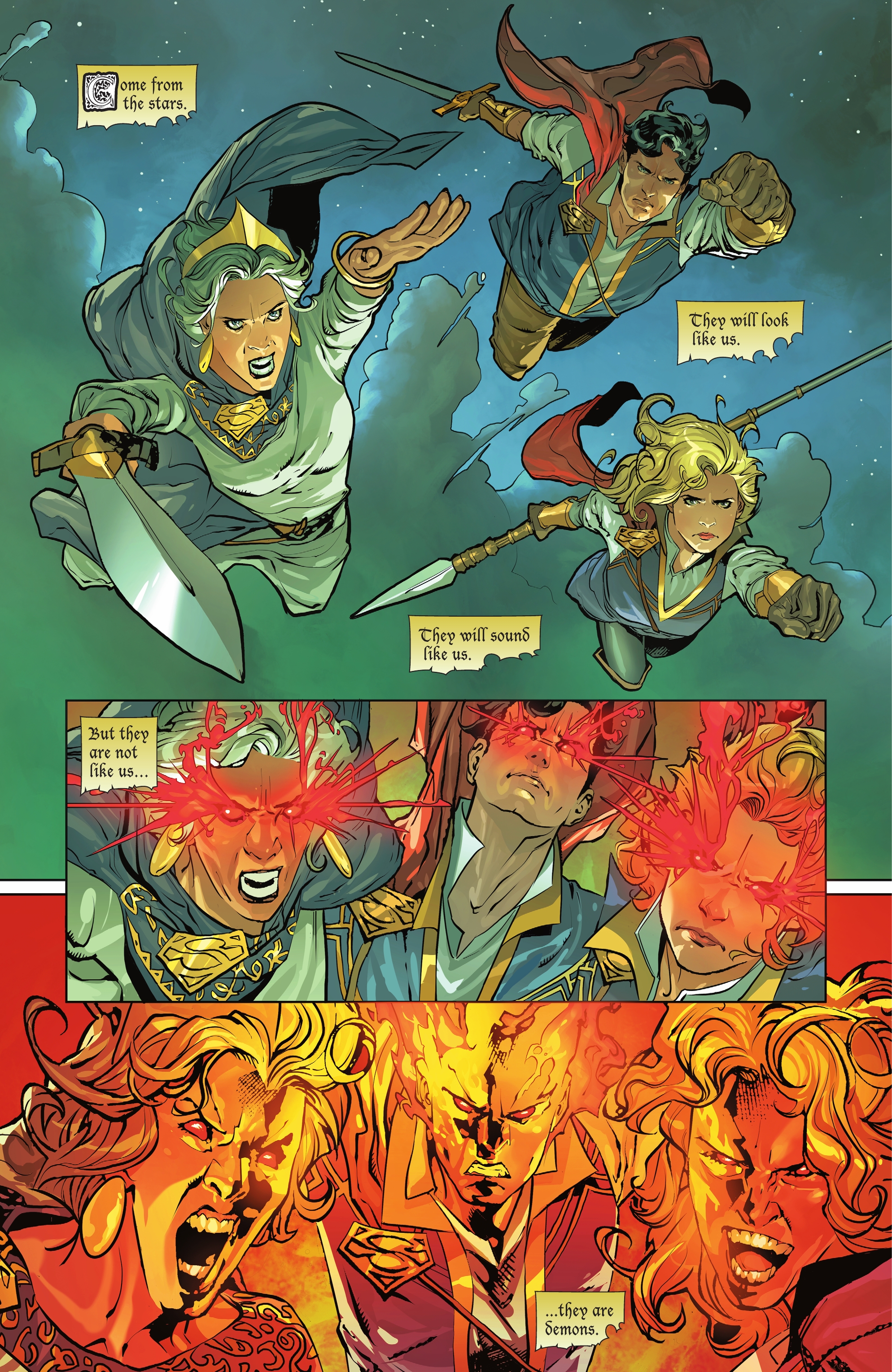 Read online Dark Knights of Steel comic -  Issue #7 - 4