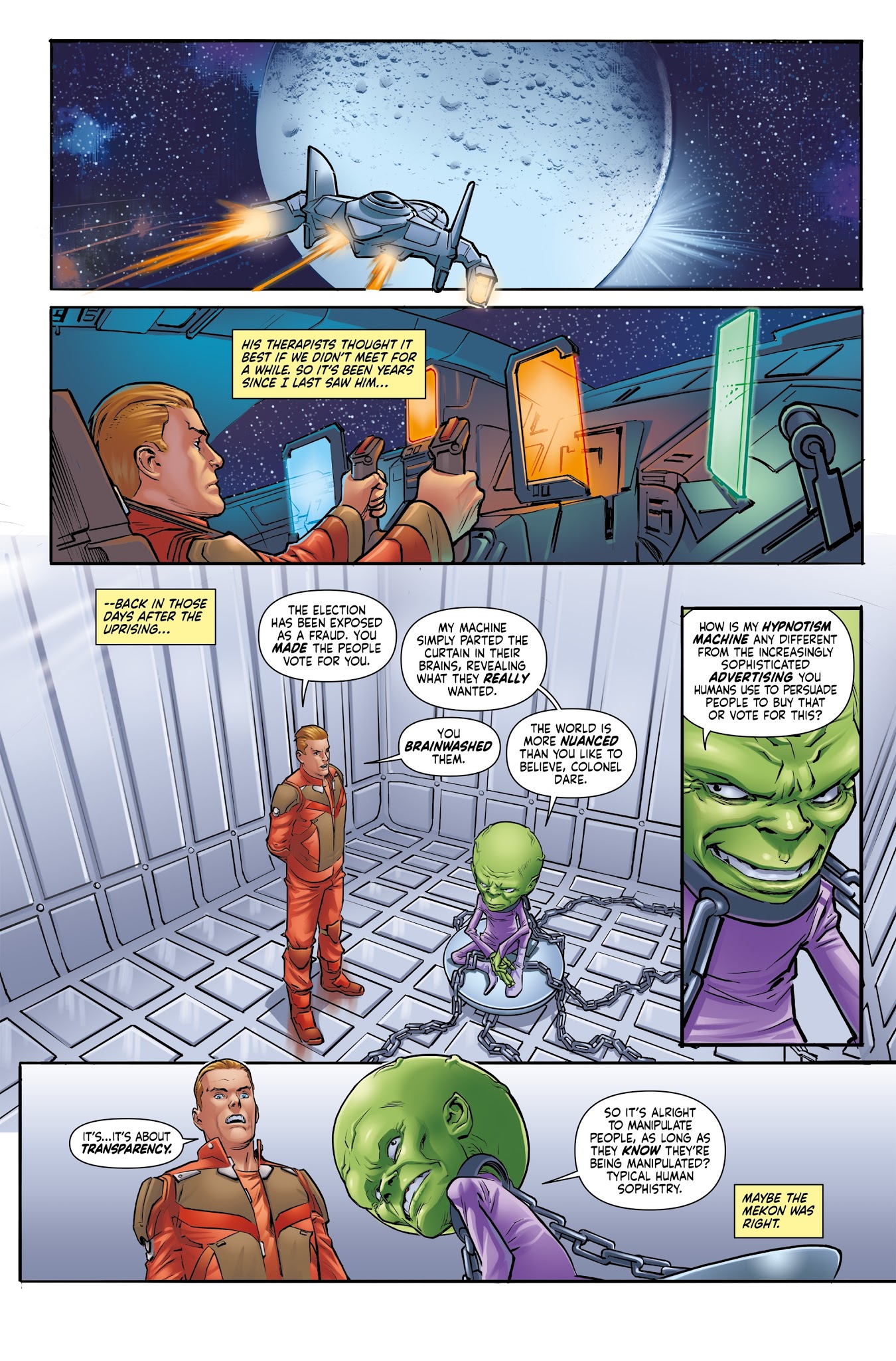 Read online Dan Dare (2017) comic -  Issue #1 - 11