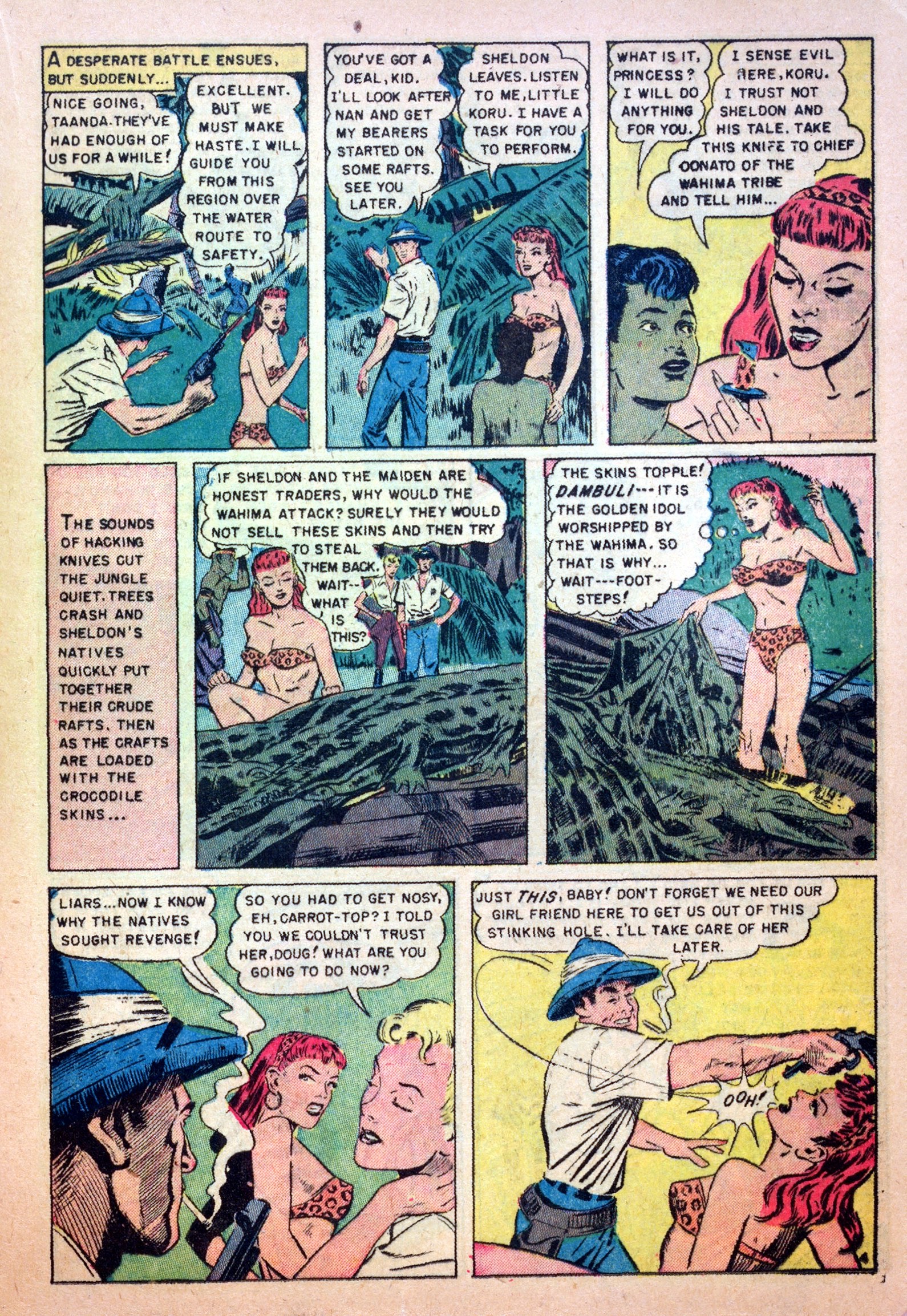 Read online Taanda White Princess of the Jungle comic -  Issue #1 - 21