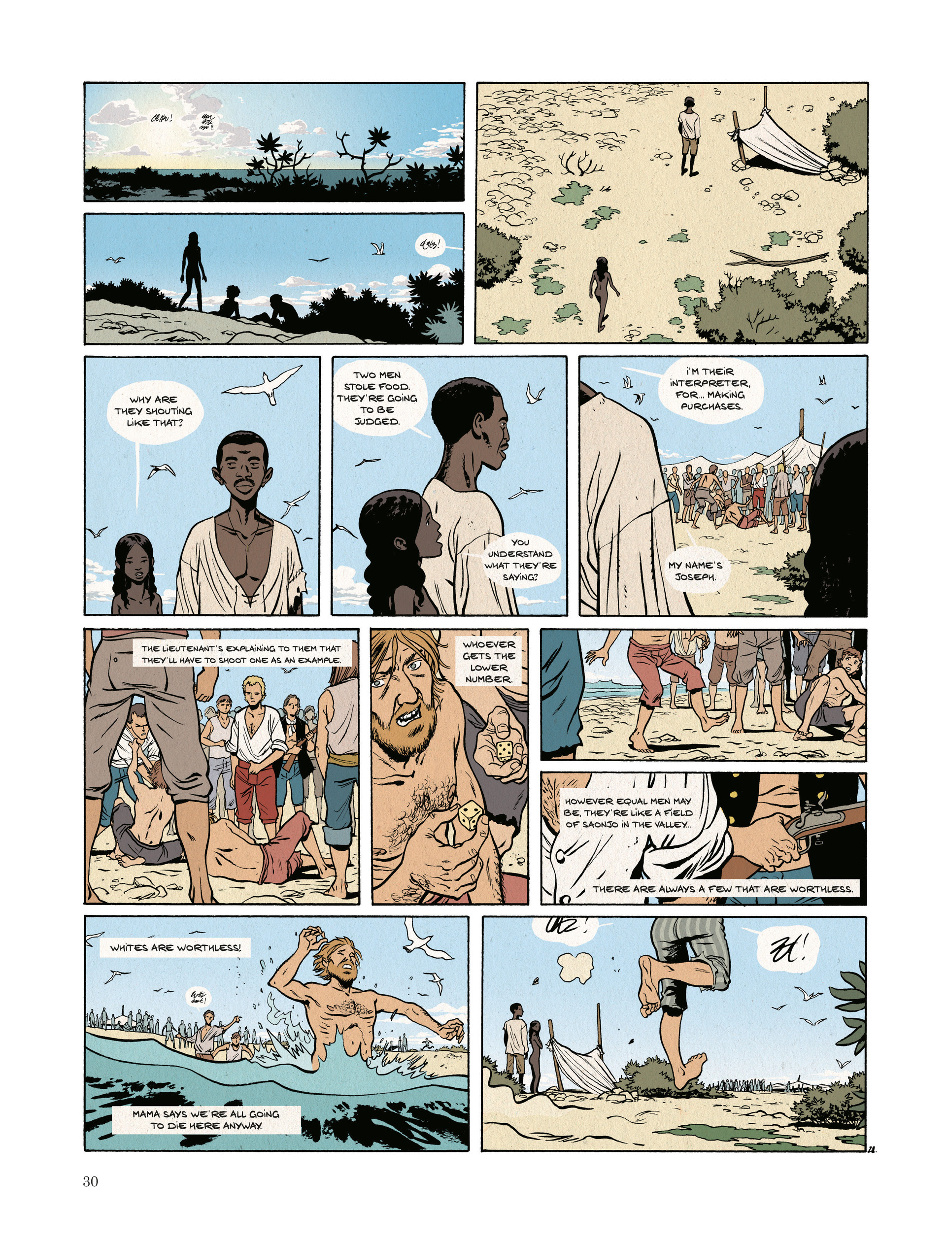 Read online The Forgotten Slaves of Tromelin comic -  Issue # TPB - 32