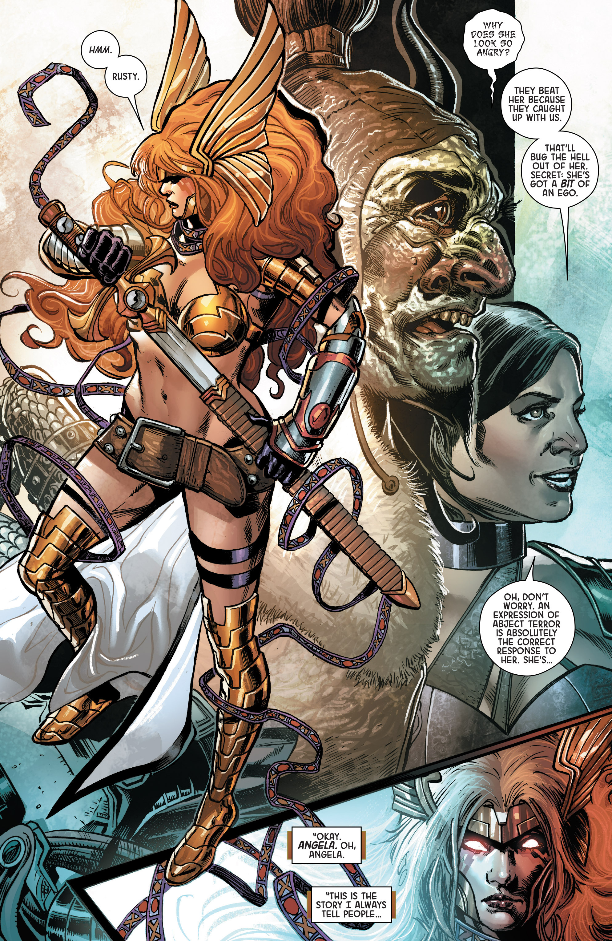 Read online Angela: Asgard's Assassin comic -  Issue #1 - 12