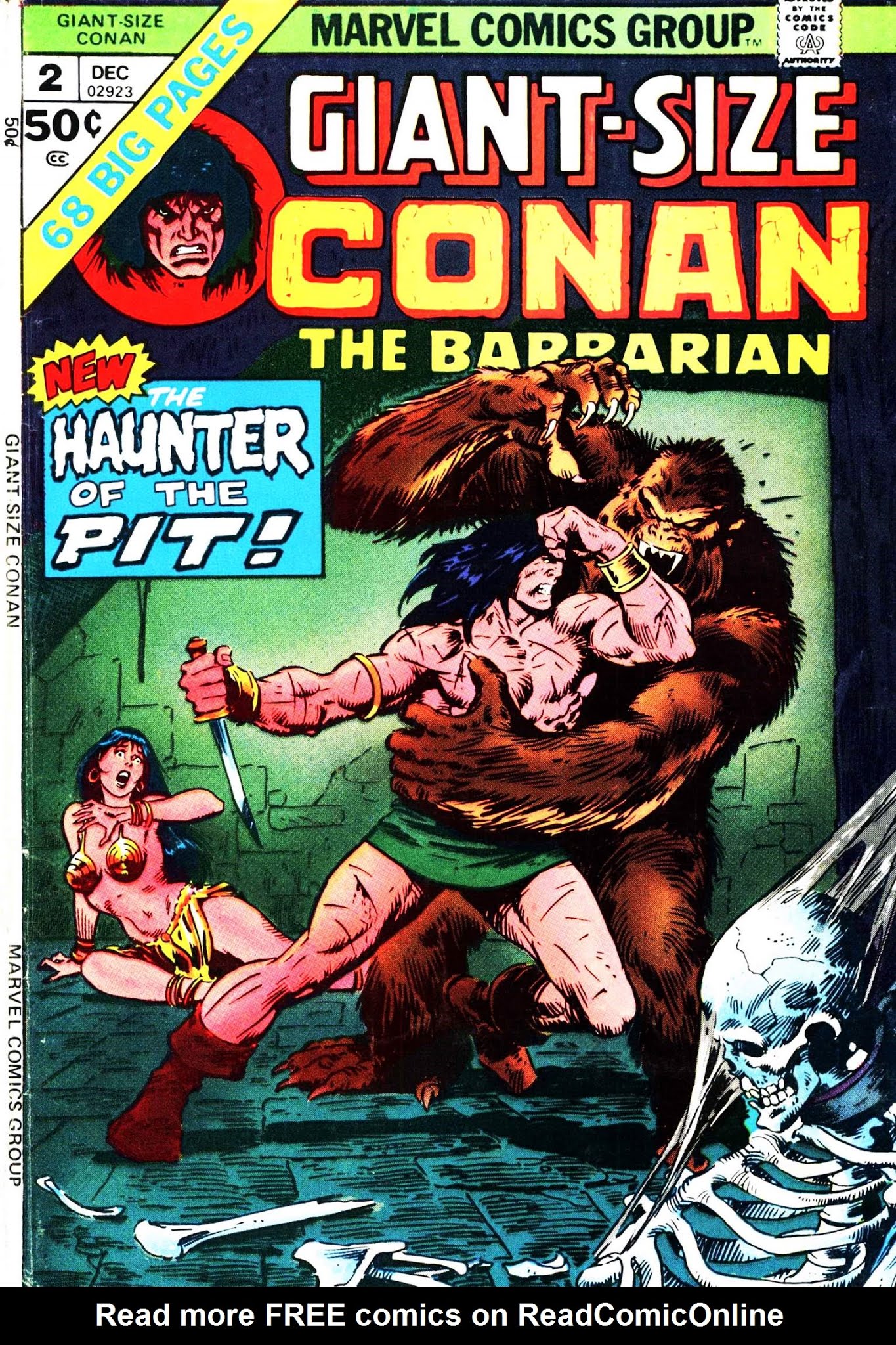 Read online Giant-Size Conan comic -  Issue #2 - 1