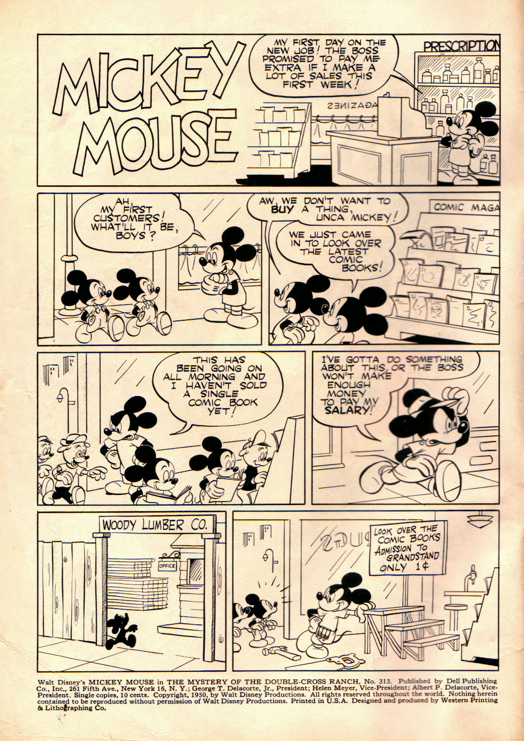 Read online Four Color Comics comic -  Issue #313 - 2